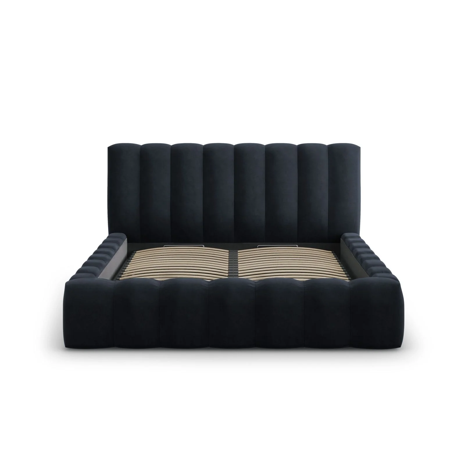 Palma Bett mit Kopfteil und Stauraum aus Samt, 180x200 cm - Image 17