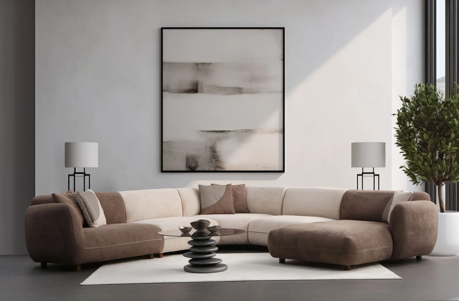 Pavia Ecksofa, symmetrisch, 335x335 cm - Image 17