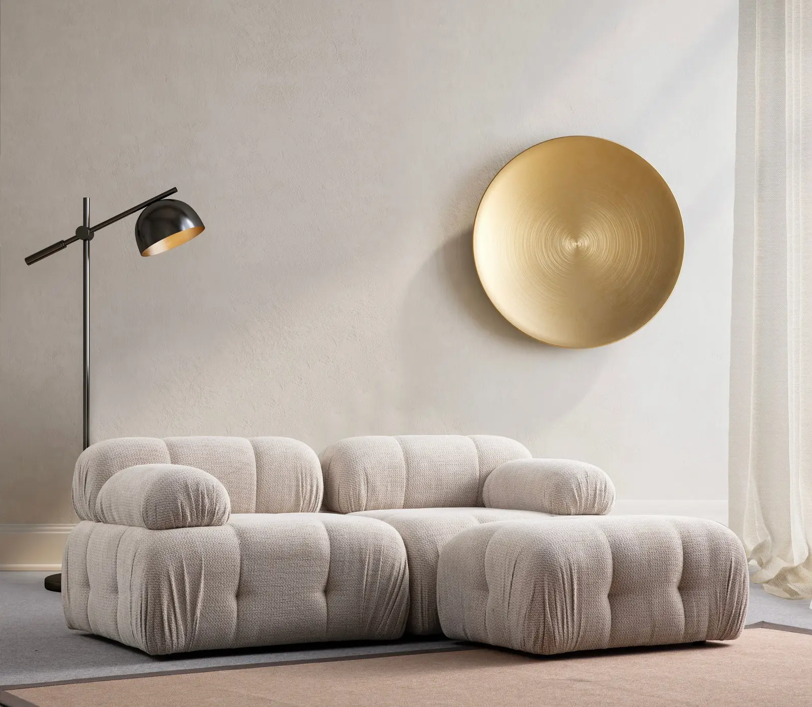 Petite 2 2-Sitzer Ecksofa, Rechte Seite, 190x160 cm - Image 12