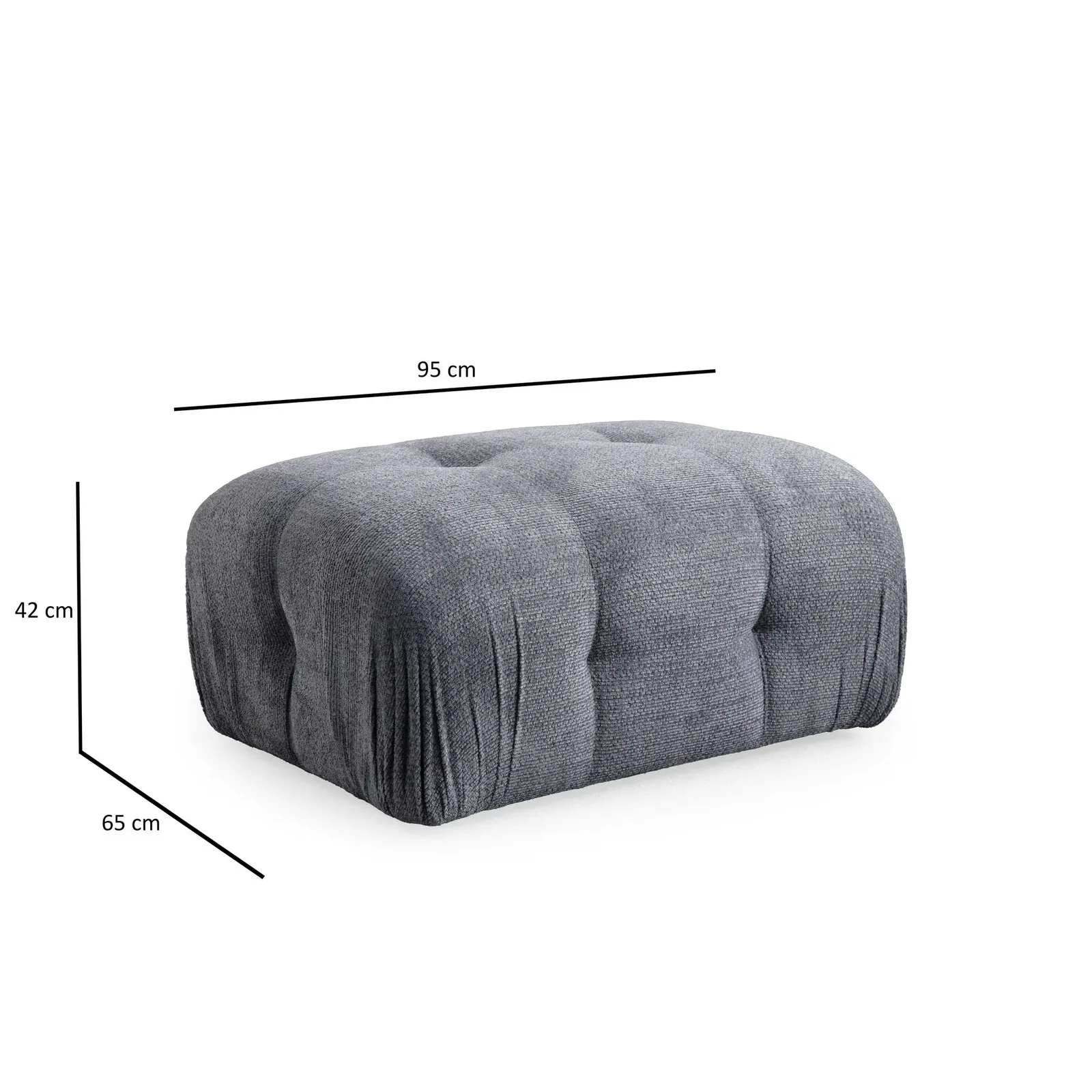 Petite 2 2-Sitzer Ecksofa, Rechte Seite, 190x160 cm - Image 36