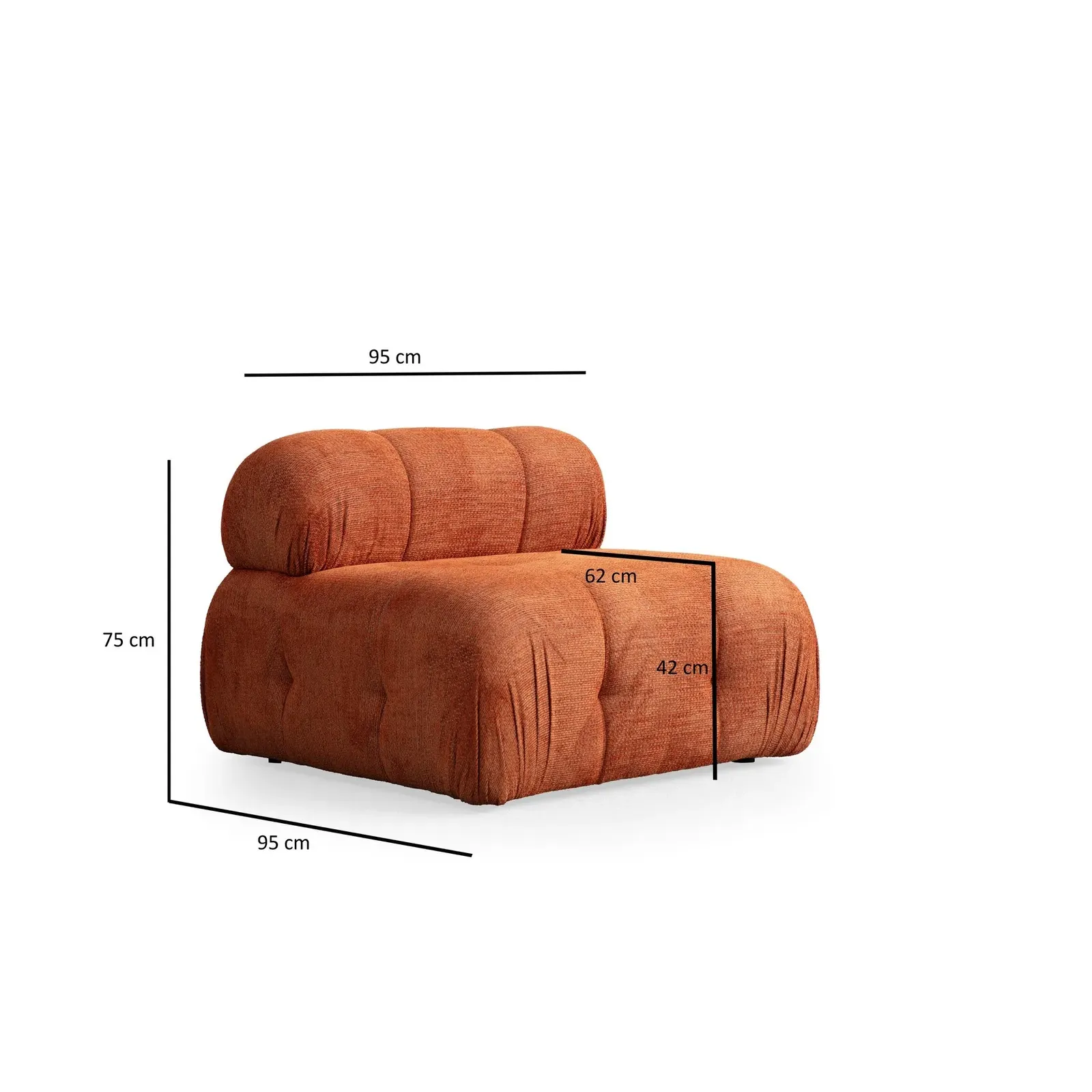 Petite 3 3-Sitzer Ecksofa, Rechte Seite, 290x160 cm - Image 34