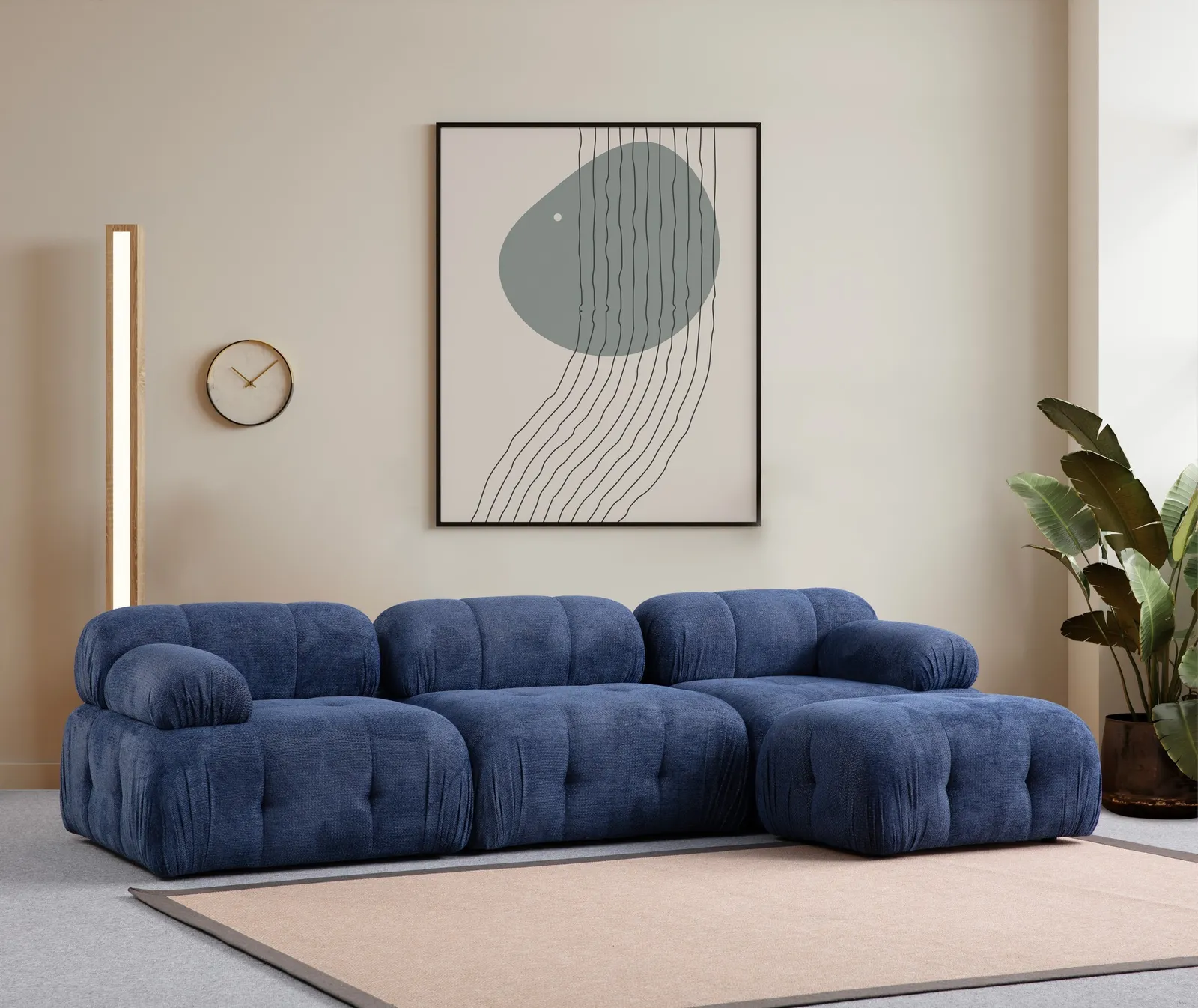 Petite 3 3-Sitzer Ecksofa, Rechte Seite, 290x160 cm - Image 64