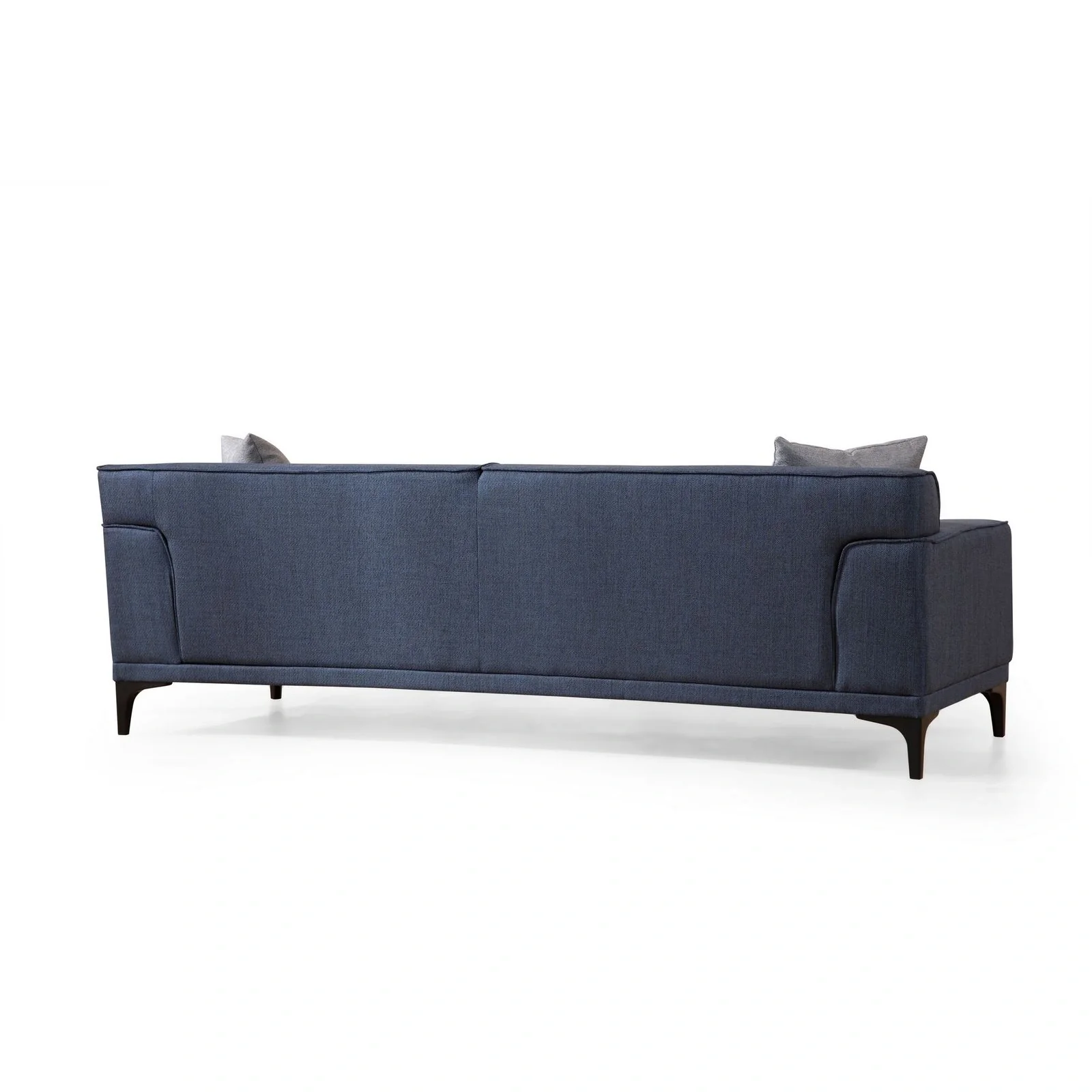Petra 3-Sitzer Sofa in Blau, 165x87 cm - Image 8