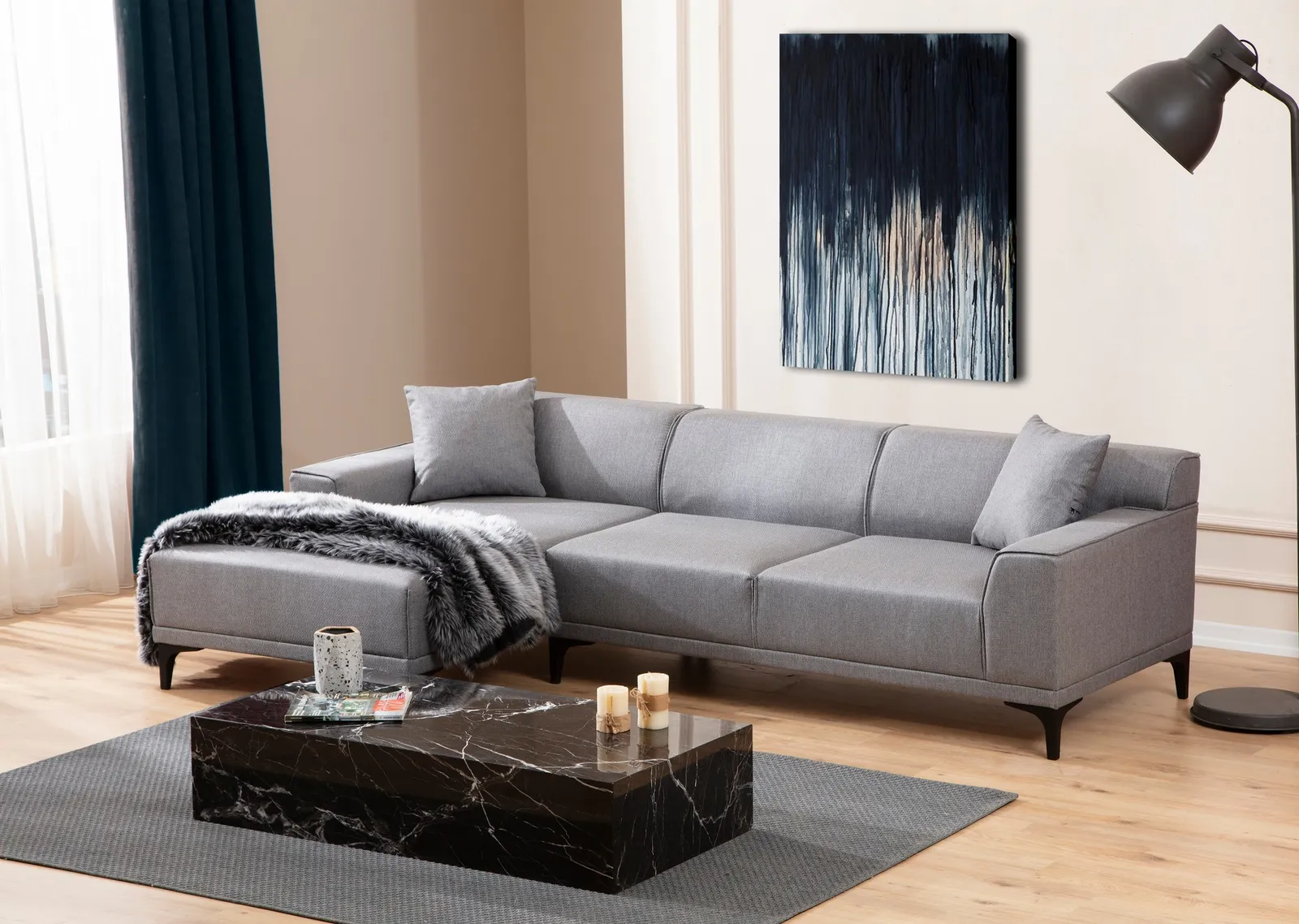 Petra Ecksofa, Linke Seite, 250x145 cm - Image 20