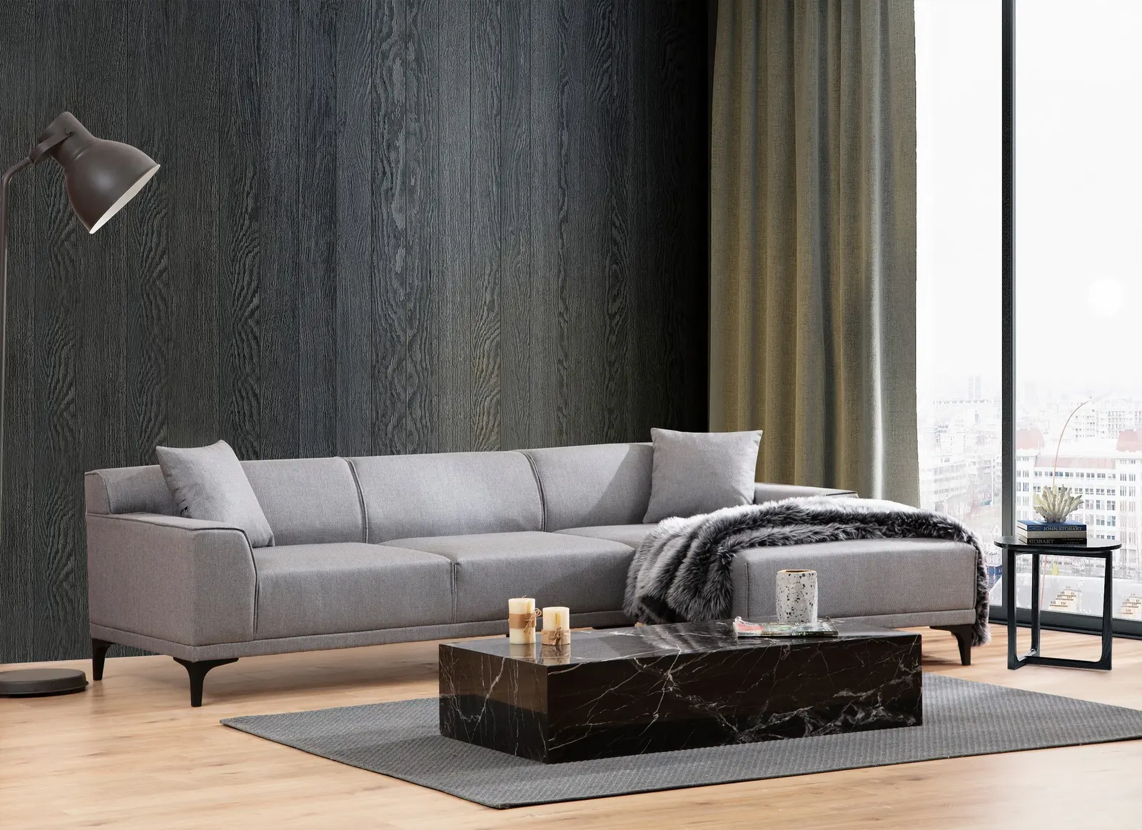 Petra Ecksofa, Rechte Seite, 250x145 cm - Image 21