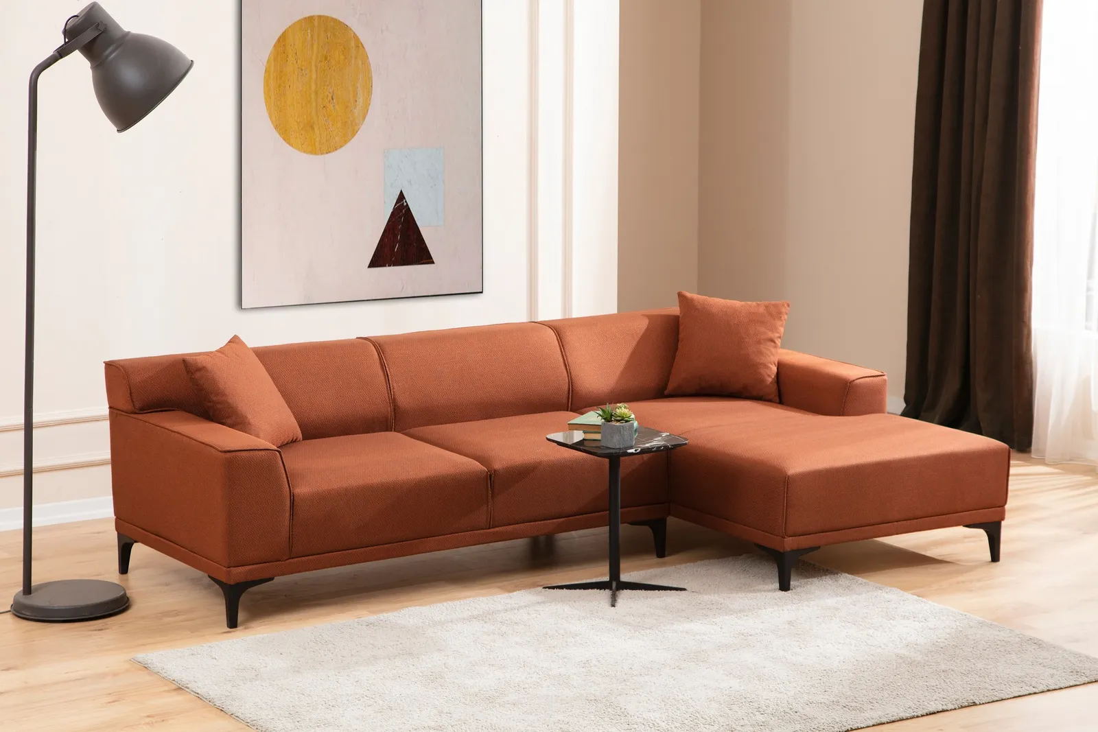 Petra Ecksofa, Rechte Seite, 250x145 cm - Image 3