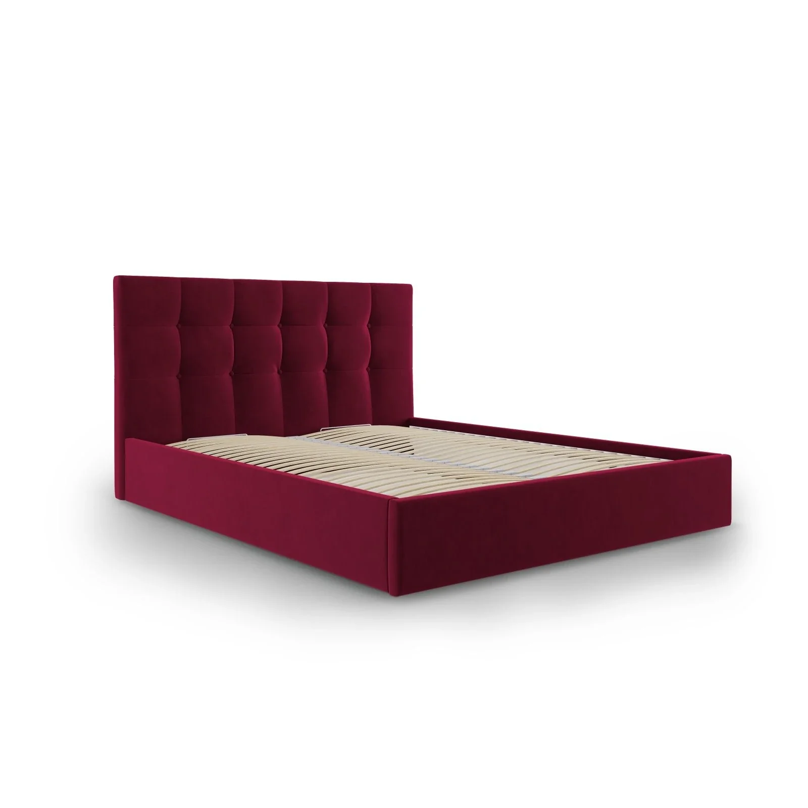 Phaedra Bett mit Stauraum und Kopfteil in Samt, 160x200 cm - Image 10