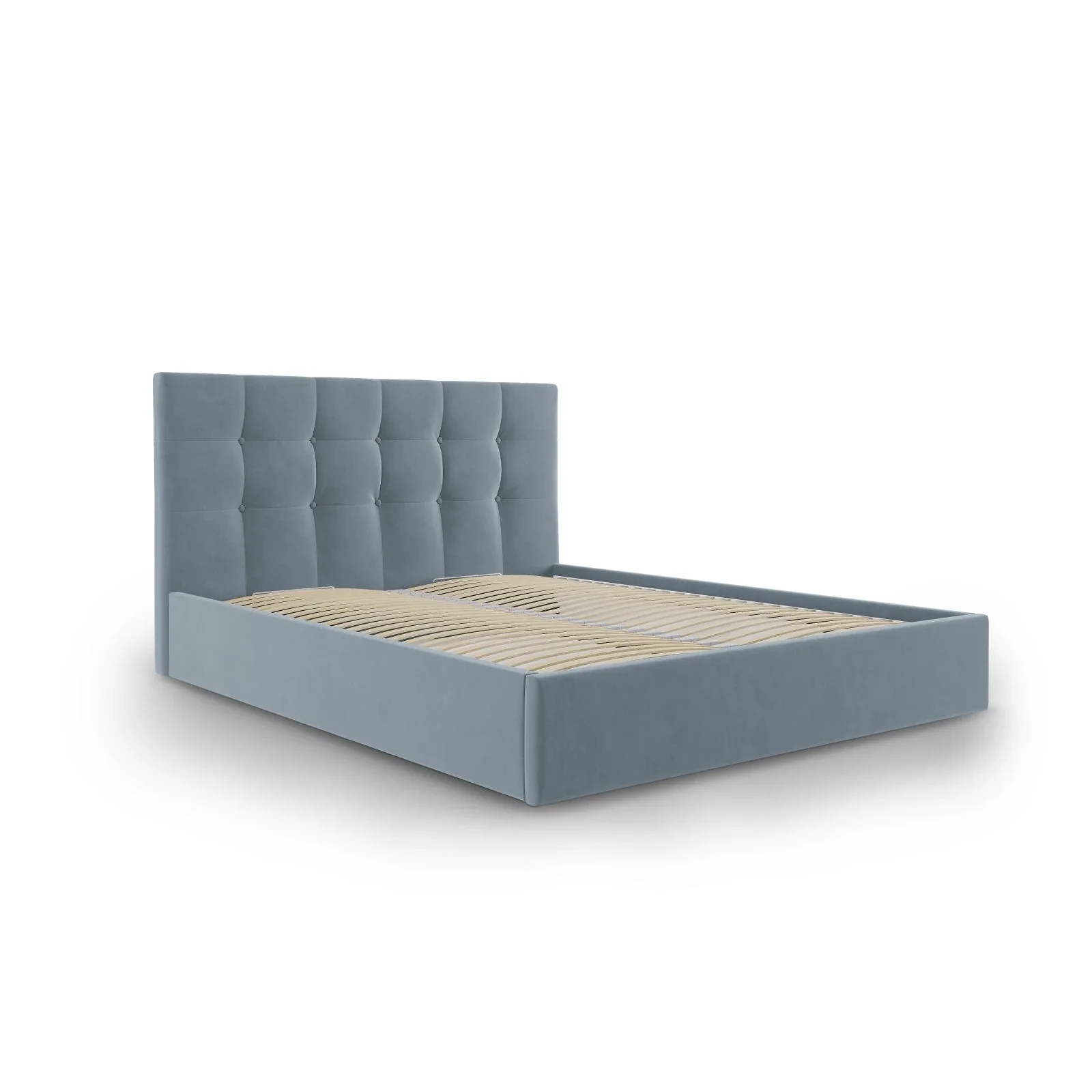 Phaedra Bett mit Stauraum und Kopfteil in Samt, 160x200 cm - Image 22