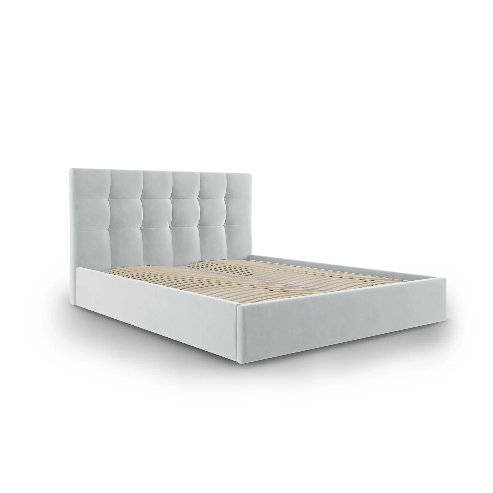 Phaedra Bett mit Stauraum und Kopfteil in Samt, 160x200 cm - Image 34