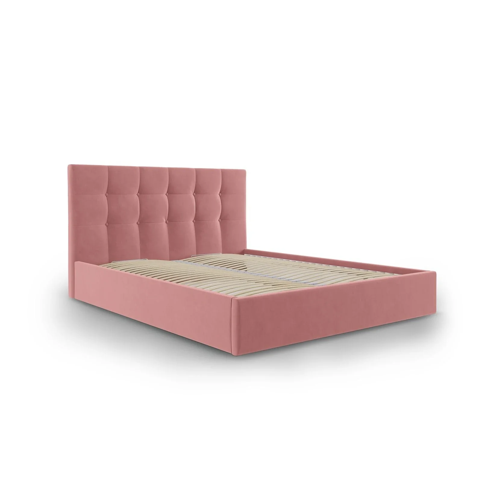 Phaedra Bett mit Stauraum und Kopfteil in Samt, 180x200 cm - Image 16