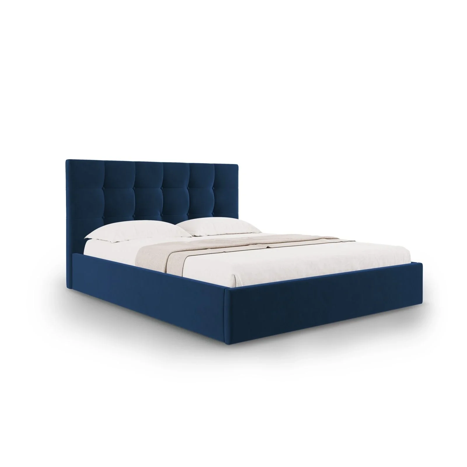 Phaedra Bett mit Stauraum und Kopfteil in Samt, 180x200 cm - Image 25