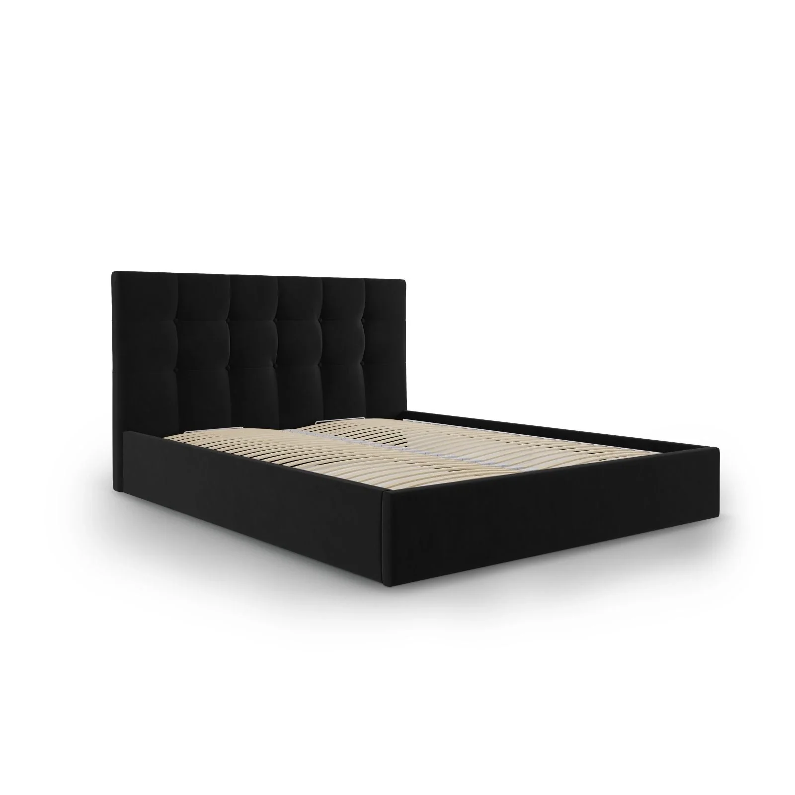 Phaedra Bett mit Stauraum und Kopfteil in Samt, 180x200 cm - Image 46