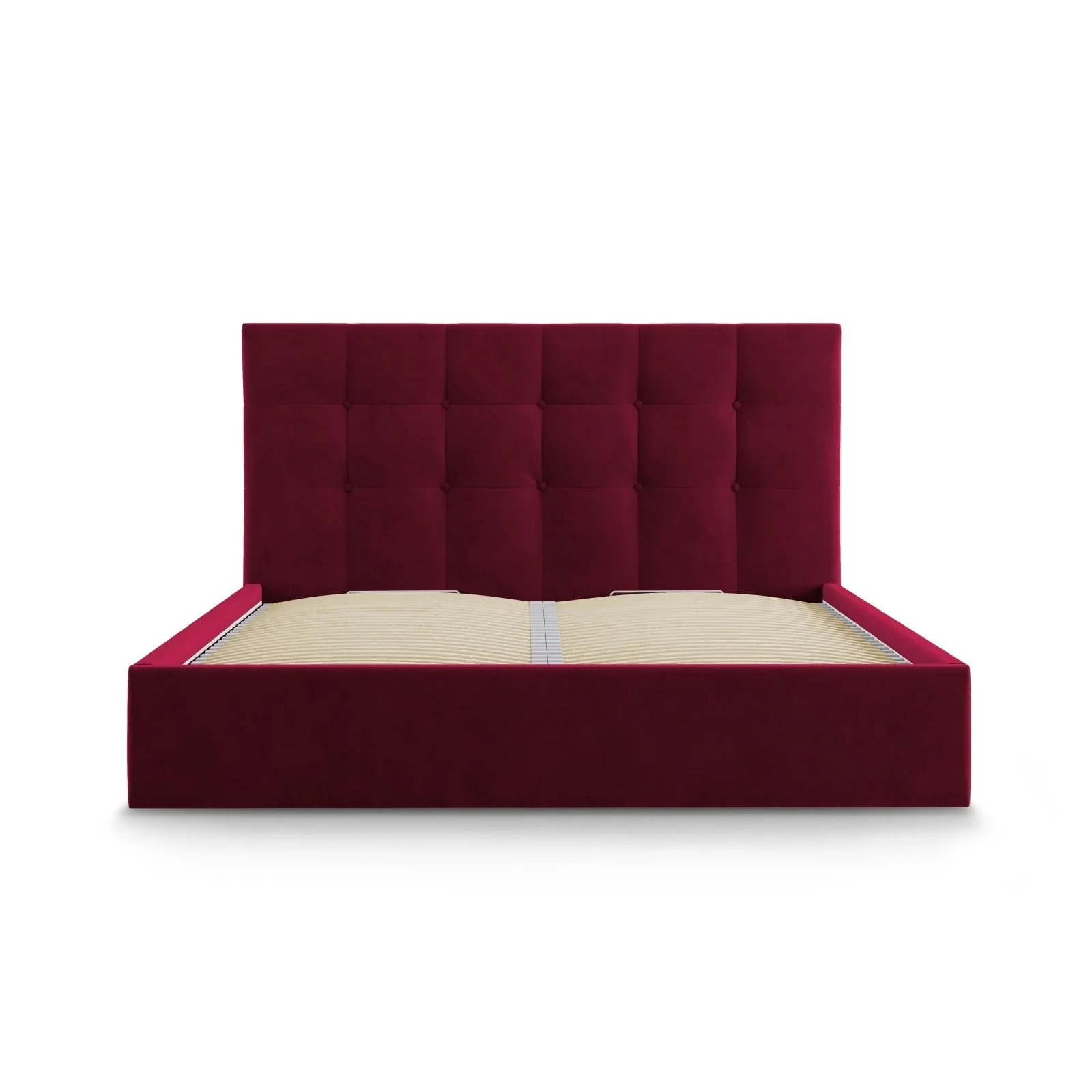Phaedra Bett mit Stauraum und Kopfteil in Samt, 180x200 cm - Image 9