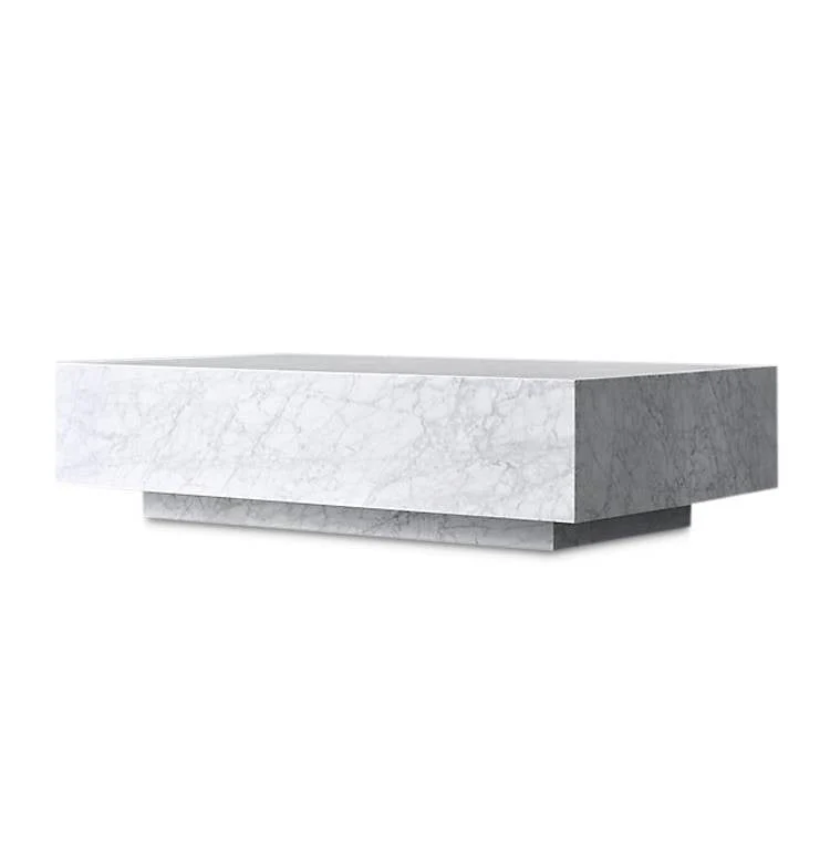 PIENO CARRARA Couchtisch Rechteckig
