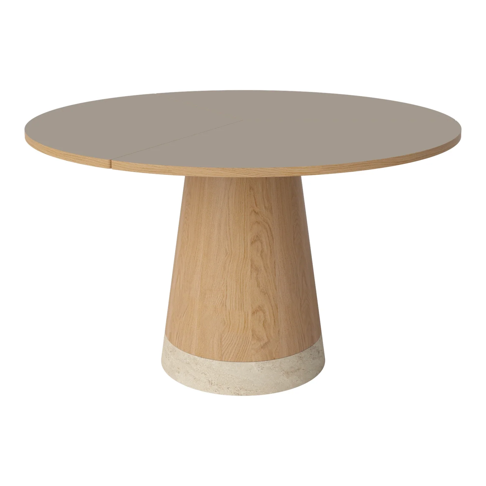 Piro Esstisch aus Eiche / Furnier geölt Ø125 cm - Image 5