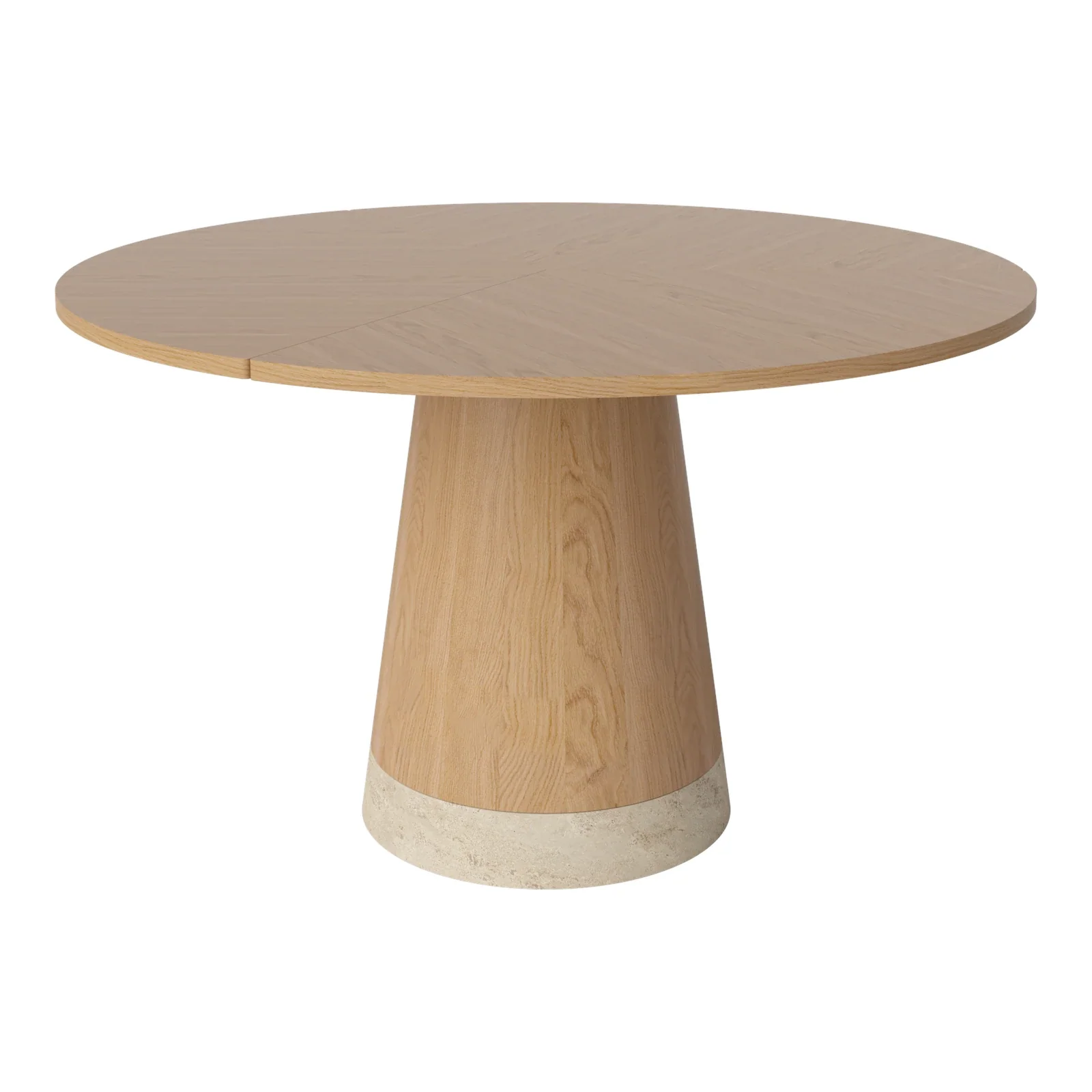 Piro Esstisch aus Eiche / Furnier geölt Ø160 cm
