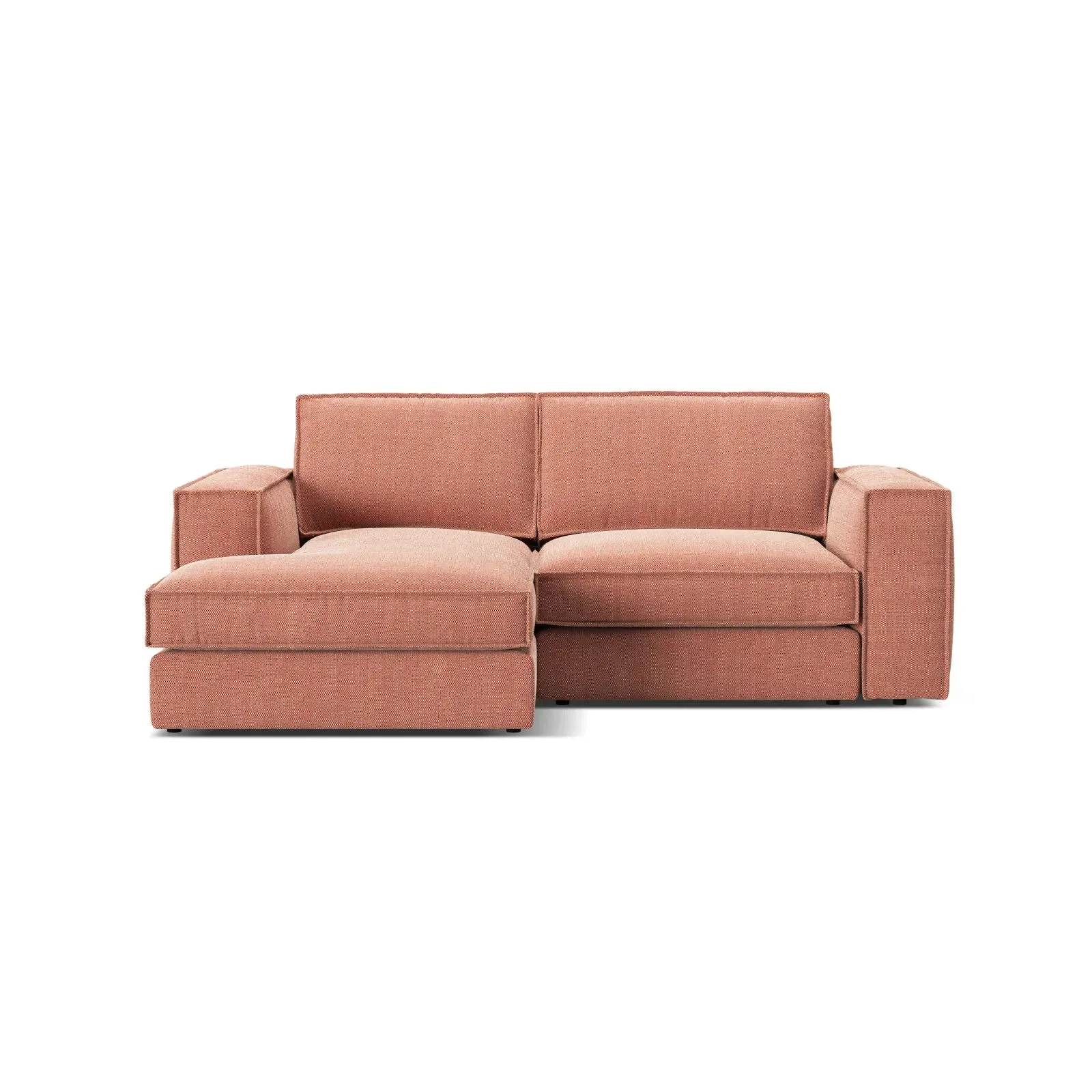 Pola 2-Sitzer Ecksofa, Linke Seite, aus Samt oder Strukturstoff, 226x158 cm - Image 91