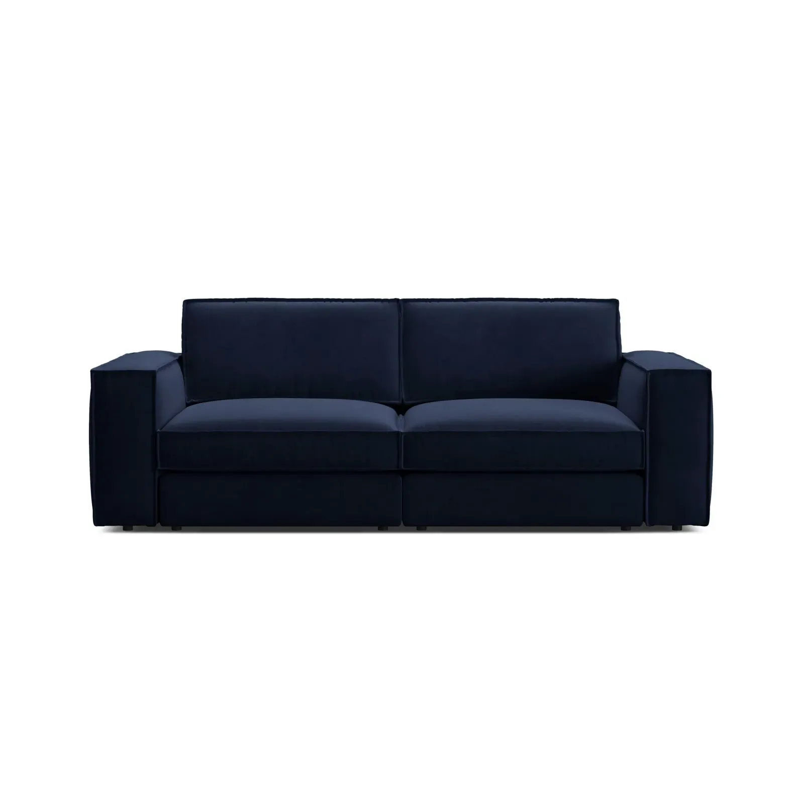 Pola 3-Sitzer Sofa aus Samt oder Strukturstoff, 236x103 cm - Image 21