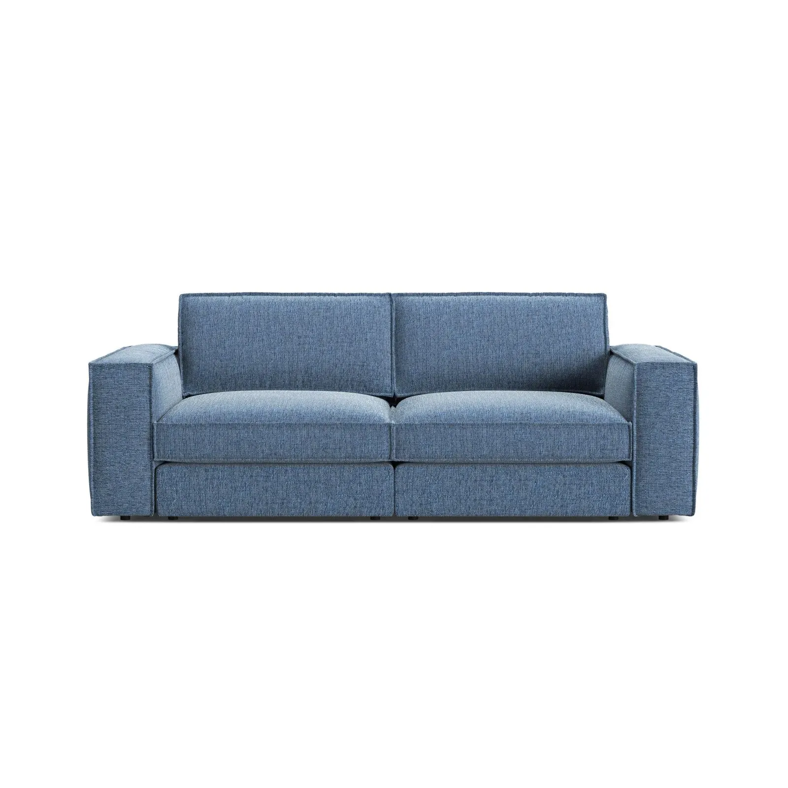 Pola 3-Sitzer Sofa aus Samt oder Strukturstoff, 236x103 cm - Image 81