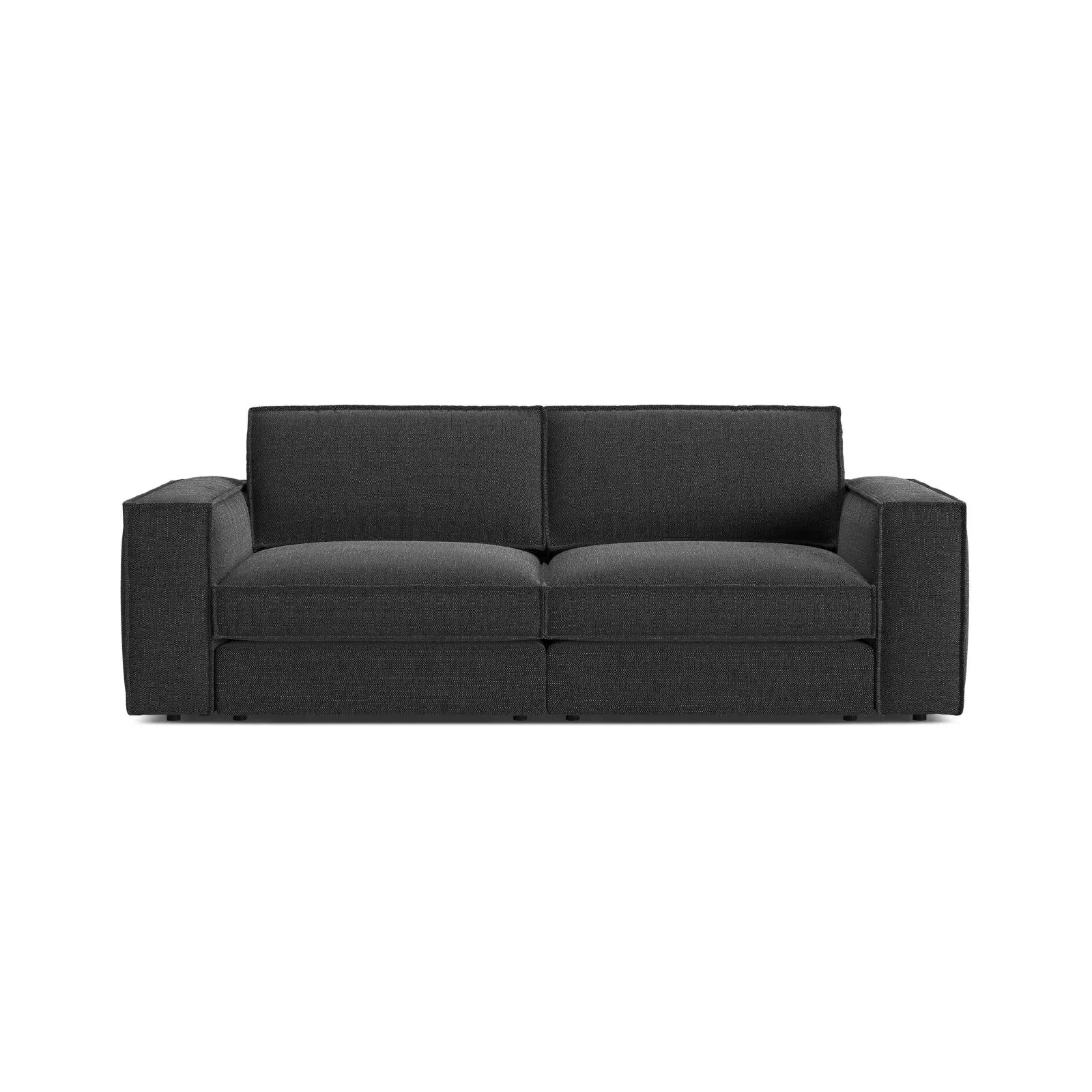 Pola 3-Sitzer Sofa aus Samt oder Strukturstoff, 236x103 cm - Image 86