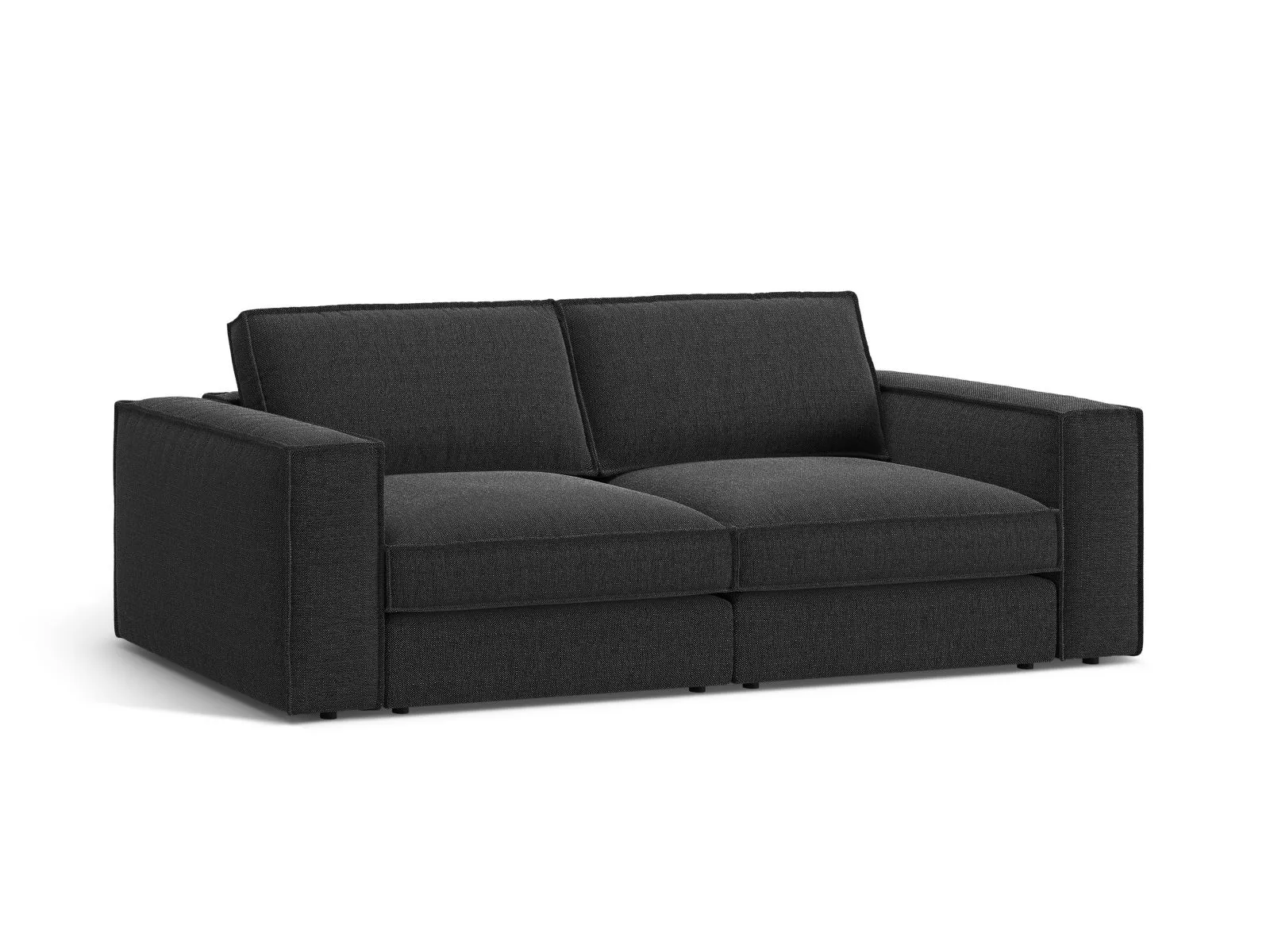 Pola 3-Sitzer Sofa aus Samt oder Strukturstoff, 236x103 cm - Image 88
