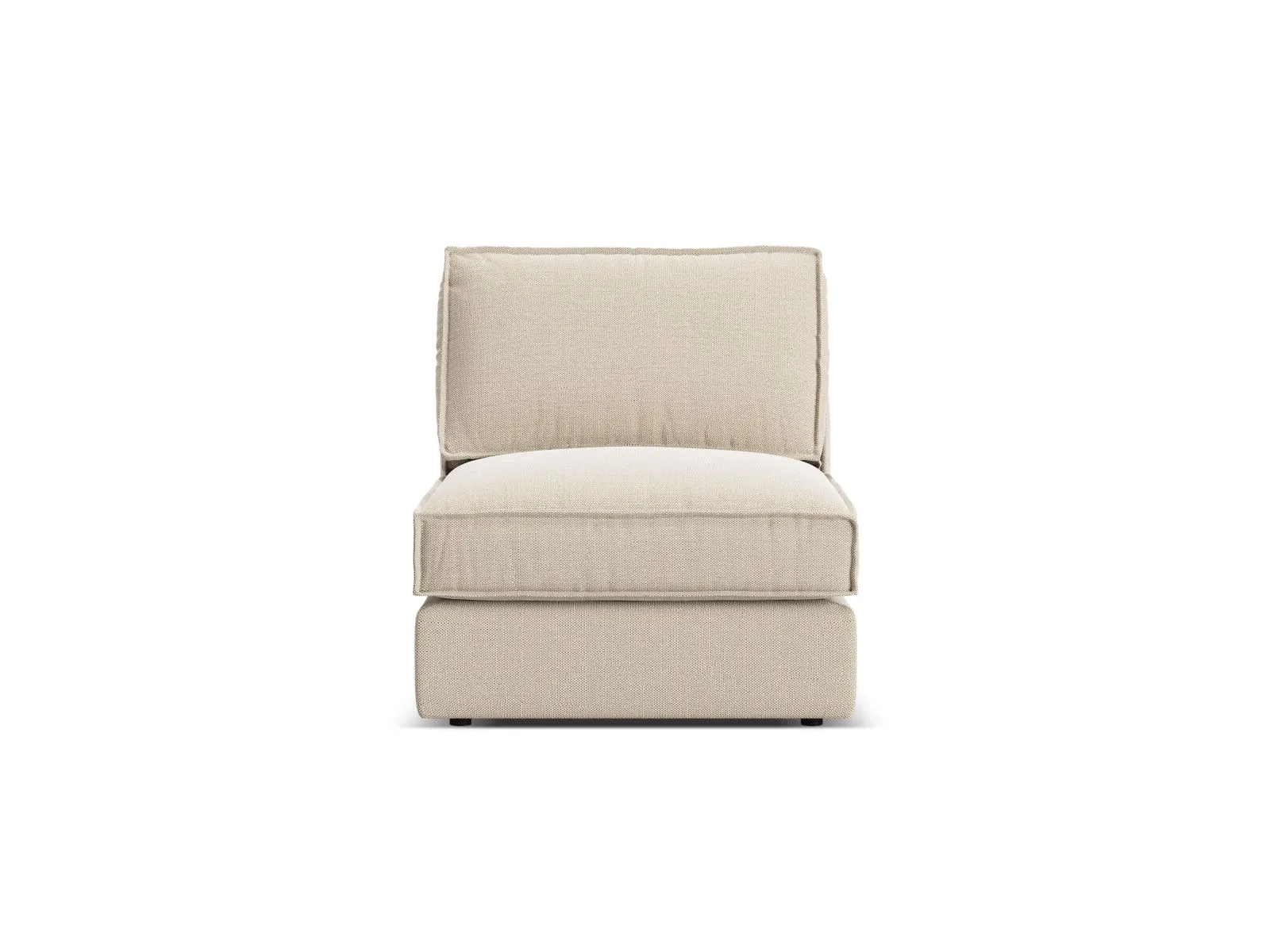 Pola Modulares 1-Sitzer Sofa aus Samt oder Strukturstoff, 80x103x88 cm - Image 63