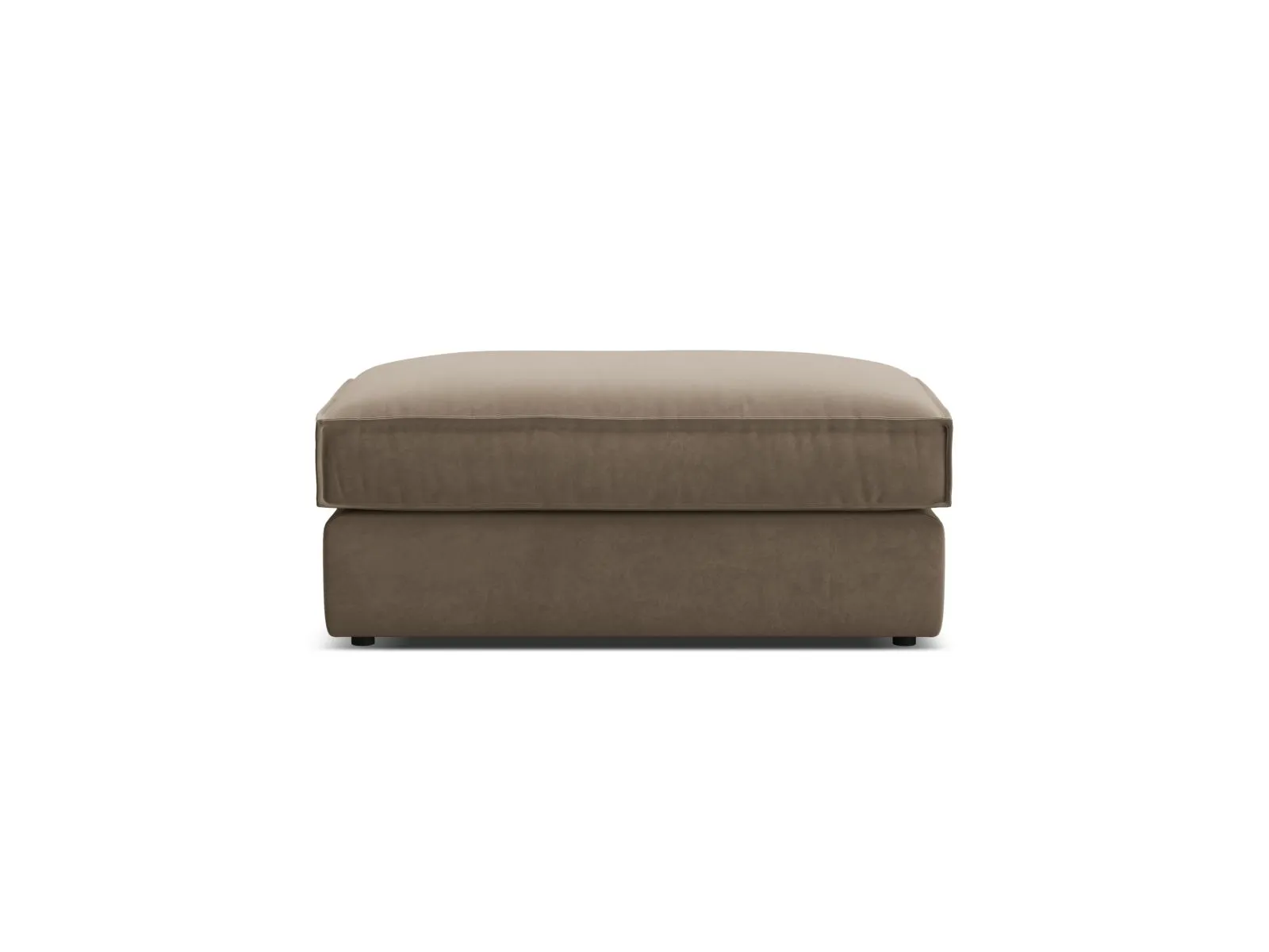Pola Pouf aus Samt oder Strukturstoff, 103x54 cm - Image 11