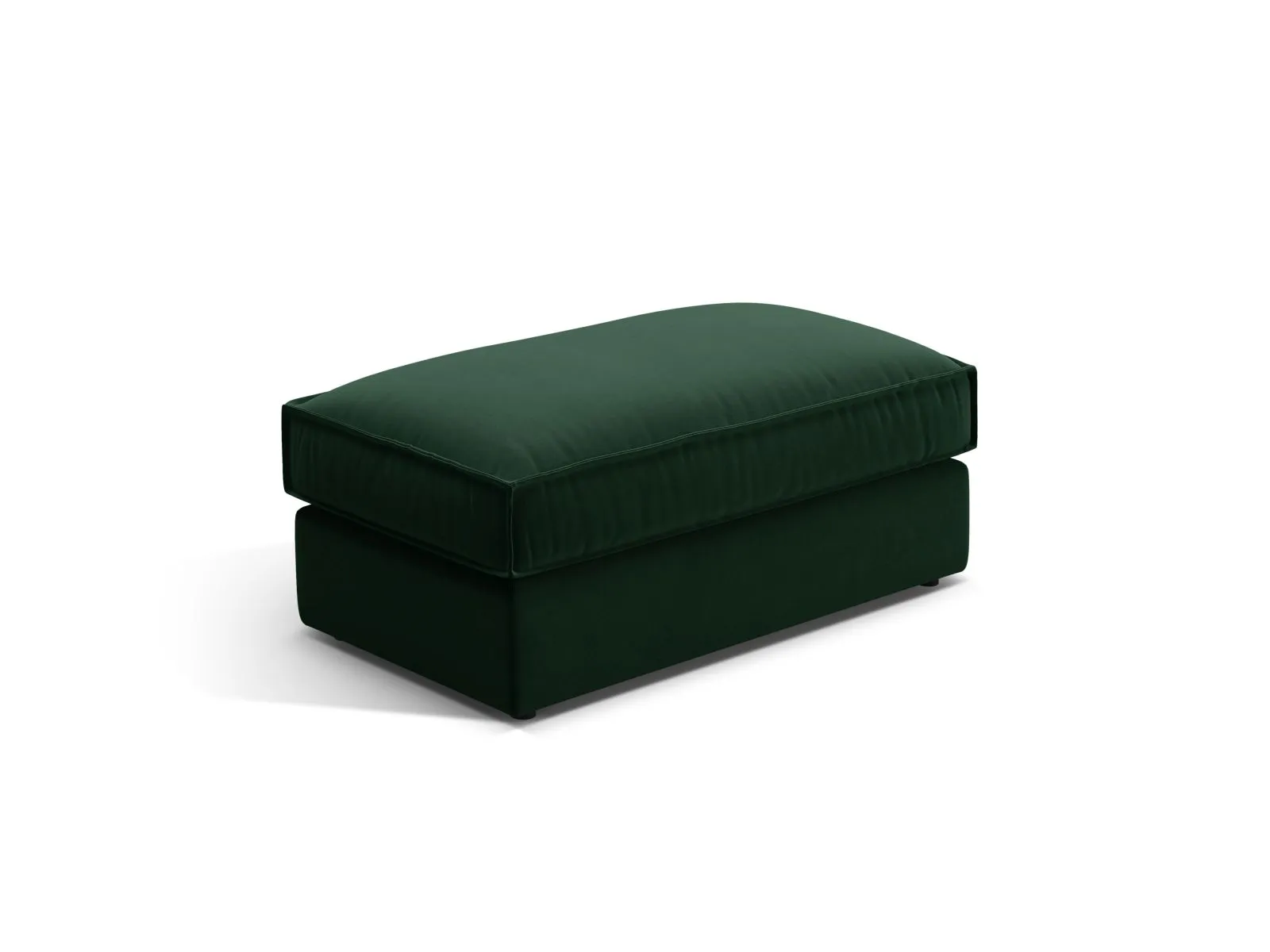Pola Pouf aus Samt oder Strukturstoff, 103x54 cm - Image 21