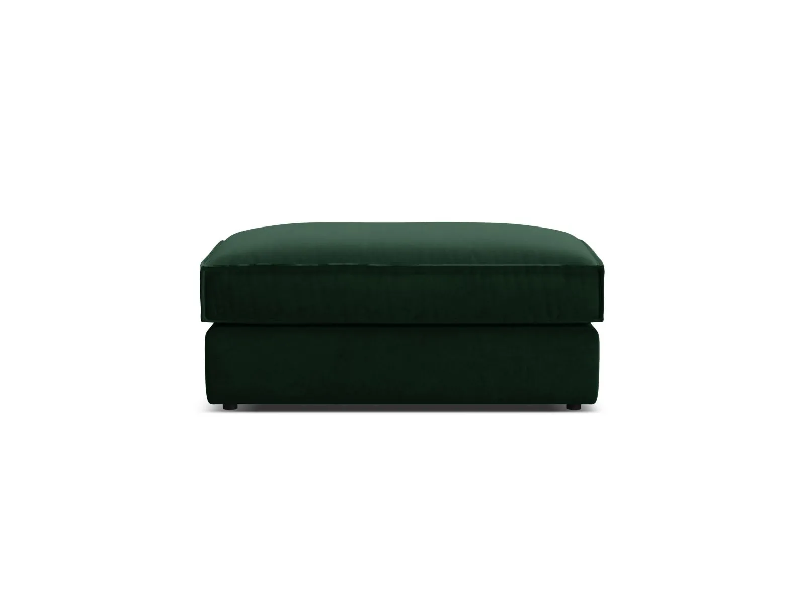 Pola Pouf aus Samt oder Strukturstoff, 103x54 cm - Image 23