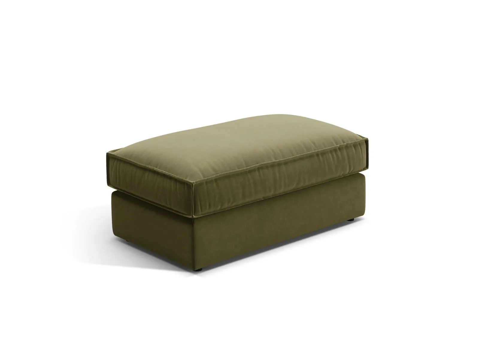 Pola Pouf aus Samt oder Strukturstoff, 103x54 cm - Image 25