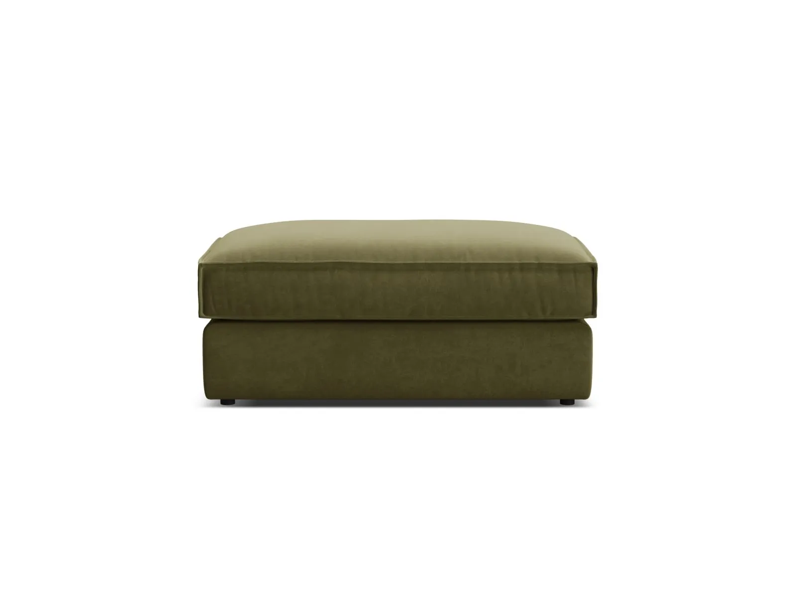 Pola Pouf aus Samt oder Strukturstoff, 103x54 cm - Image 27
