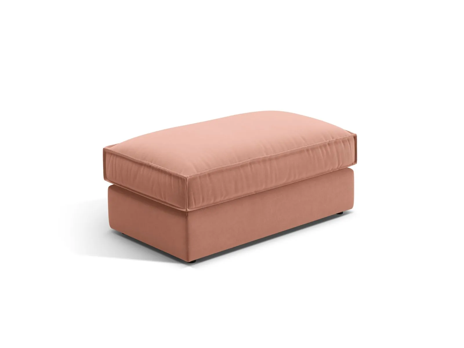 Pola Pouf aus Samt oder Strukturstoff, 103x54 cm - Image 29
