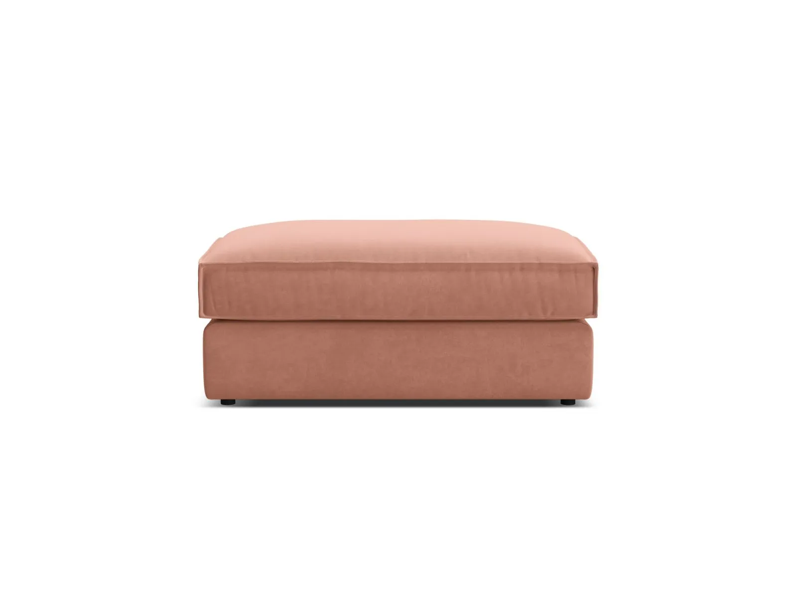 Pola Pouf aus Samt oder Strukturstoff, 103x54 cm - Image 31