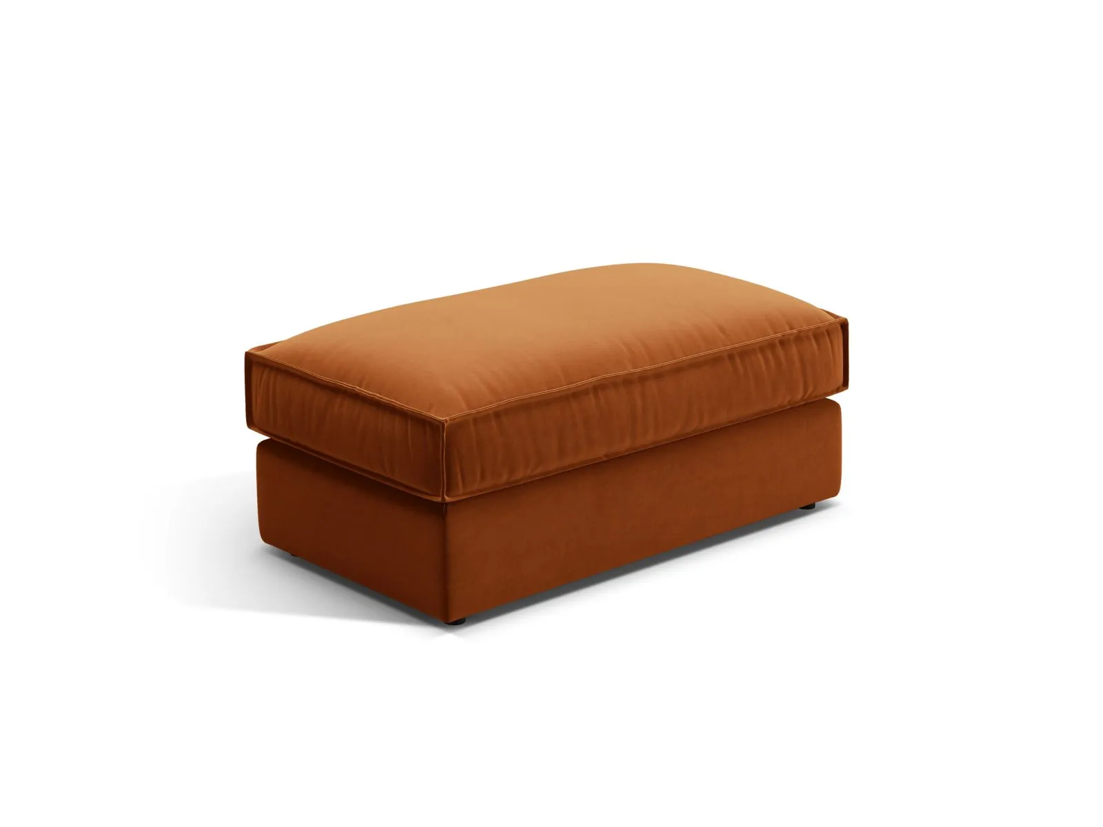 Pola Pouf aus Samt oder Strukturstoff, 103x54 cm - Image 33