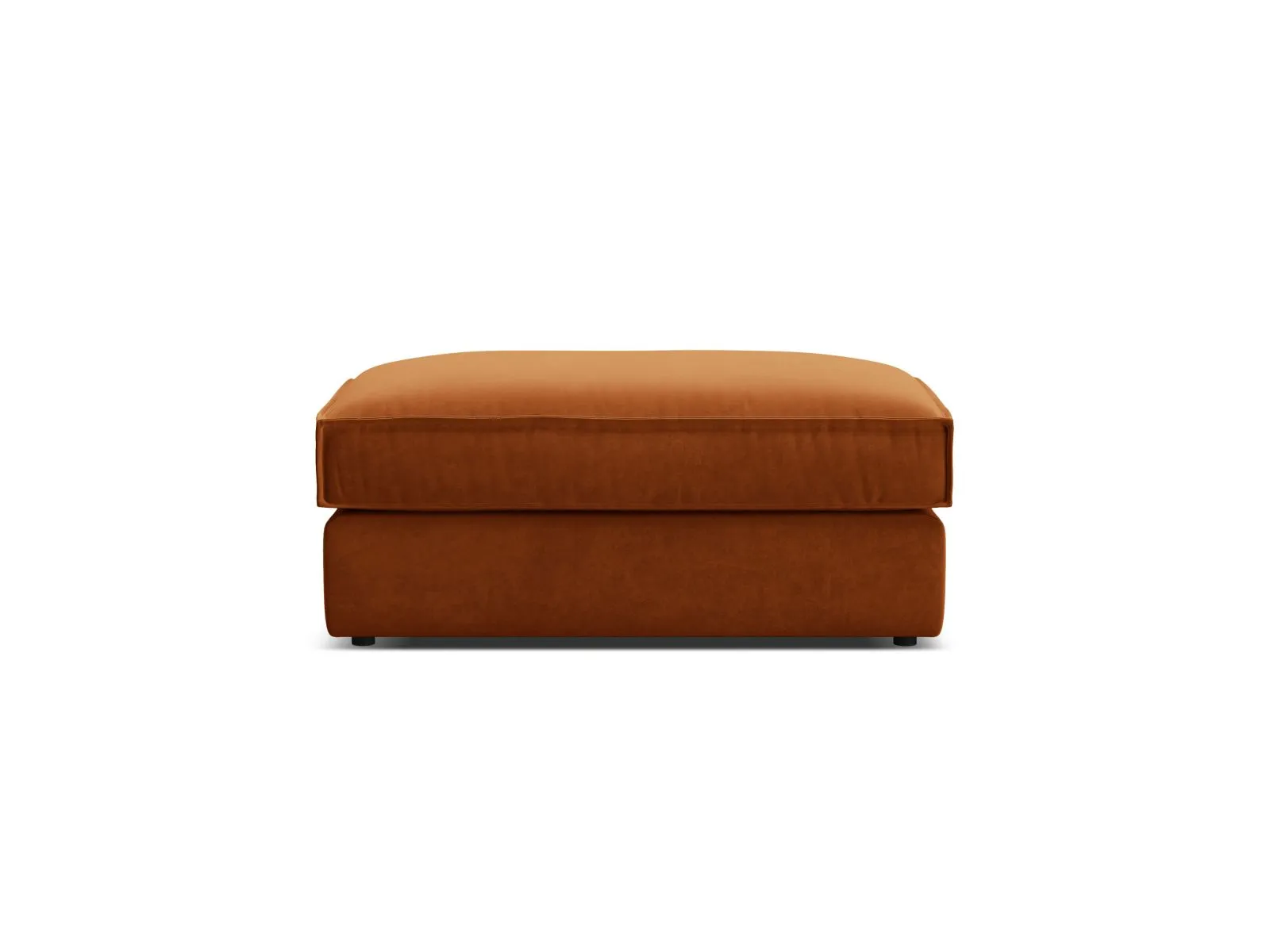 Pola Pouf aus Samt oder Strukturstoff, 103x54 cm - Image 35