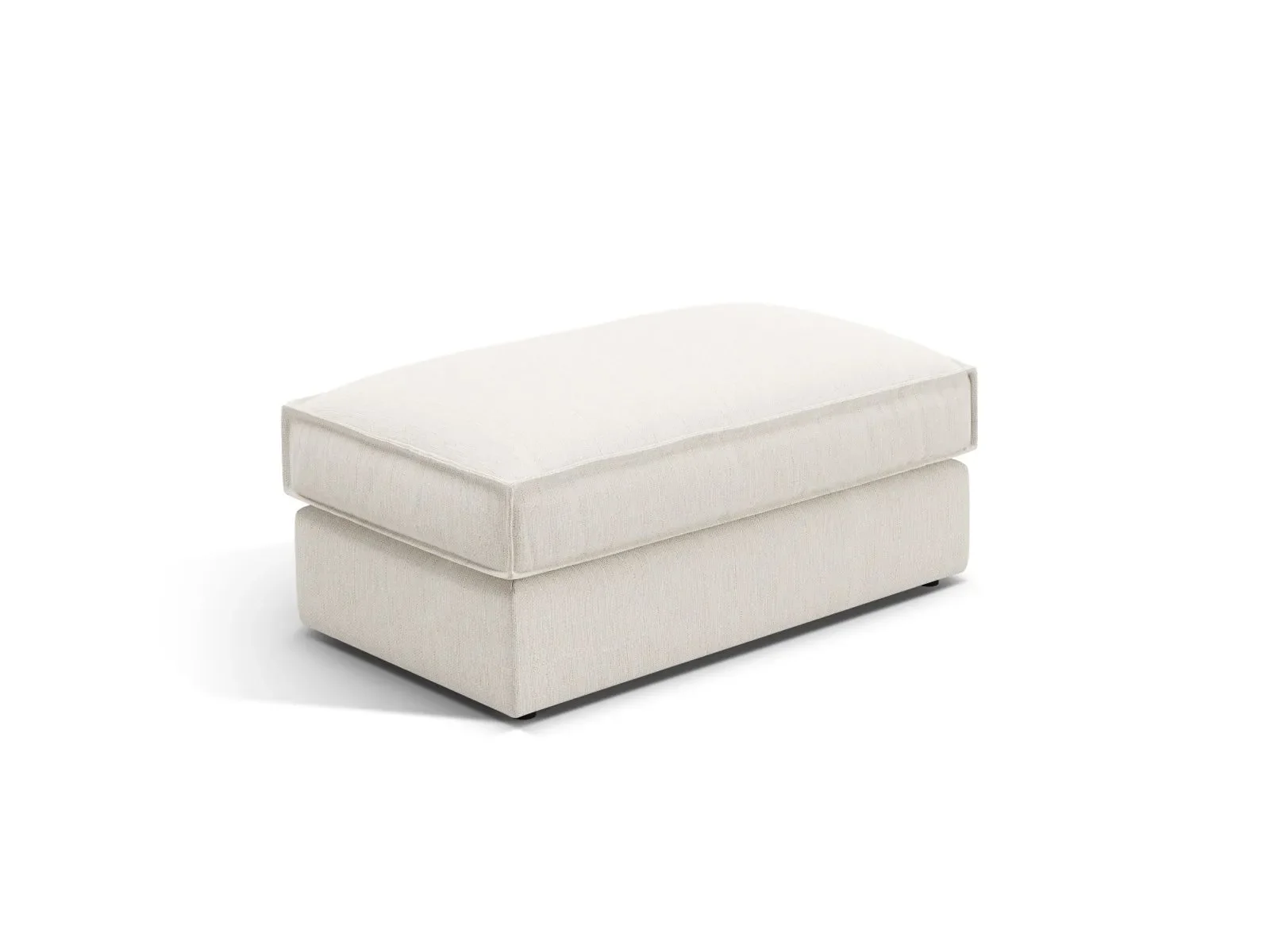 Pola Pouf aus Samt oder Strukturstoff, 103x54 cm - Image 45