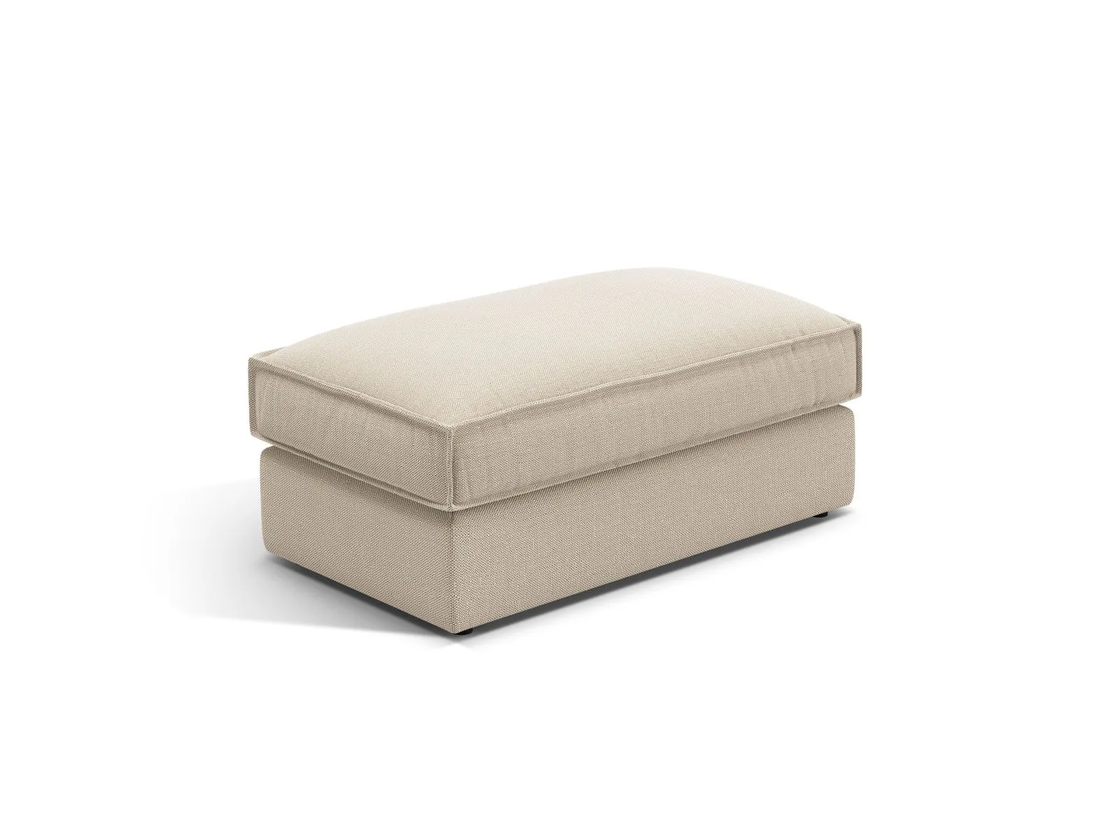Pola Pouf aus Samt oder Strukturstoff, 103x54 cm - Image 49