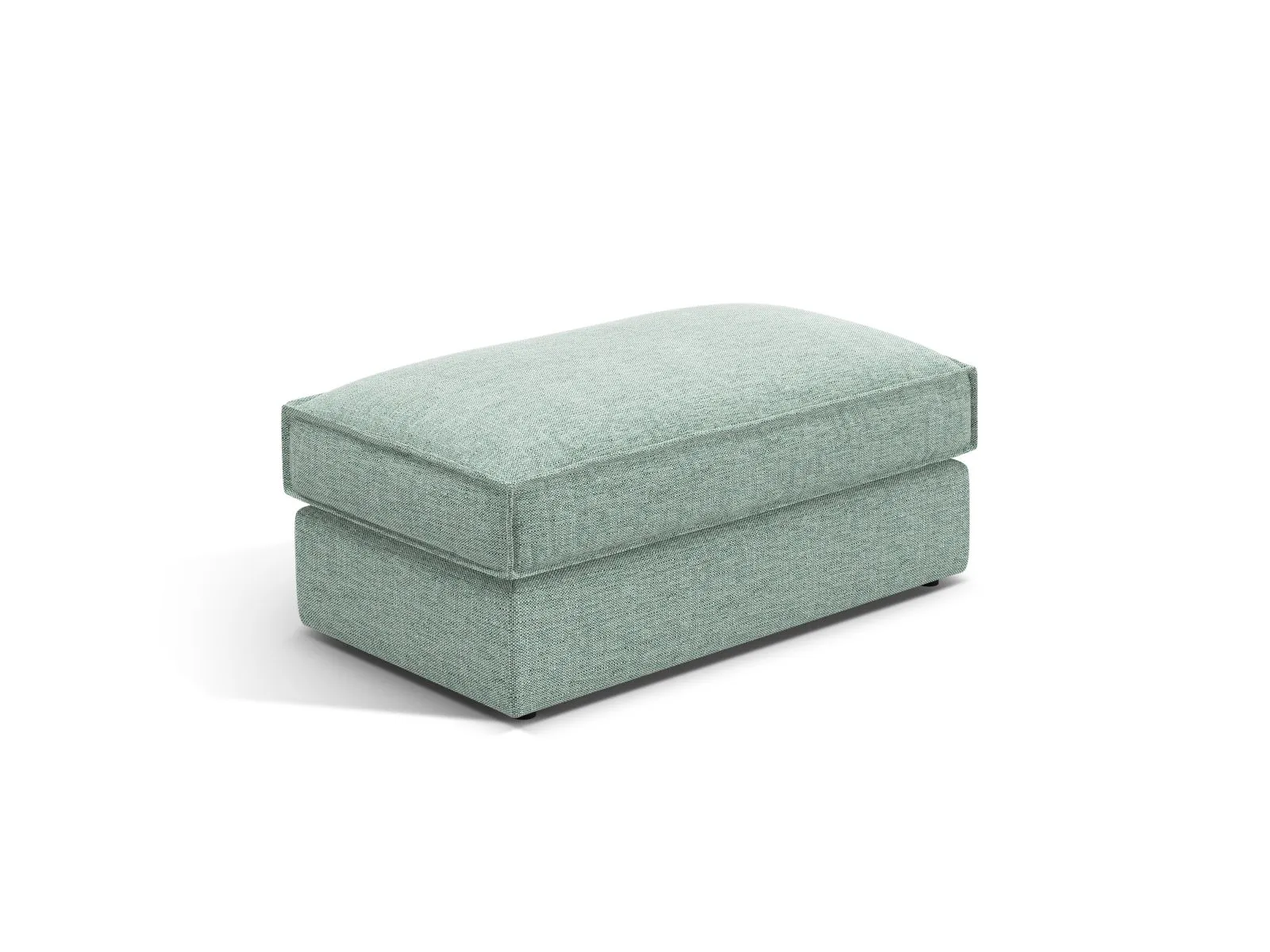 Pola Pouf aus Samt oder Strukturstoff, 103x54 cm - Image 57