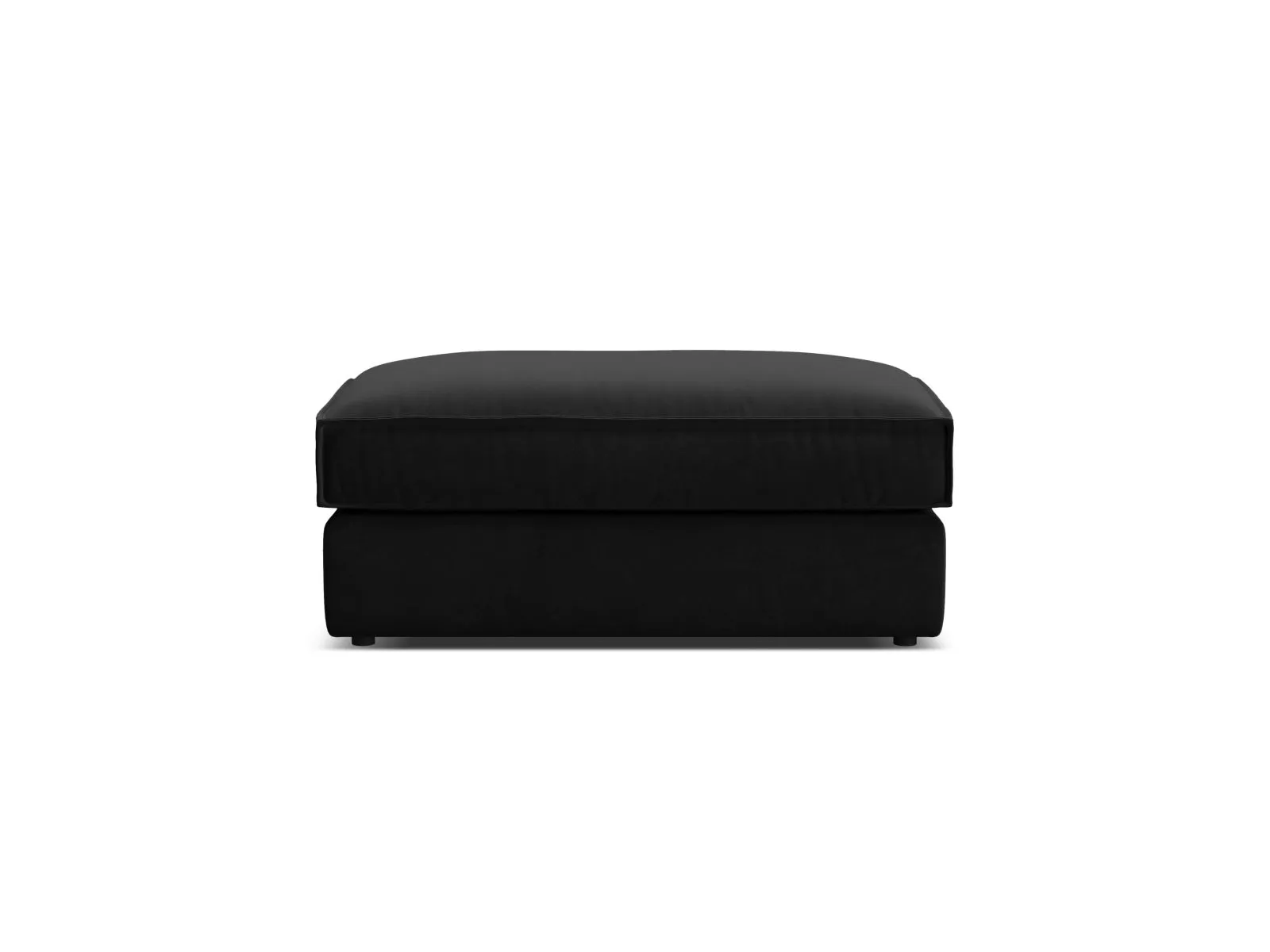 Pola Pouf aus Samt oder Strukturstoff, 103x54 cm - Image 7