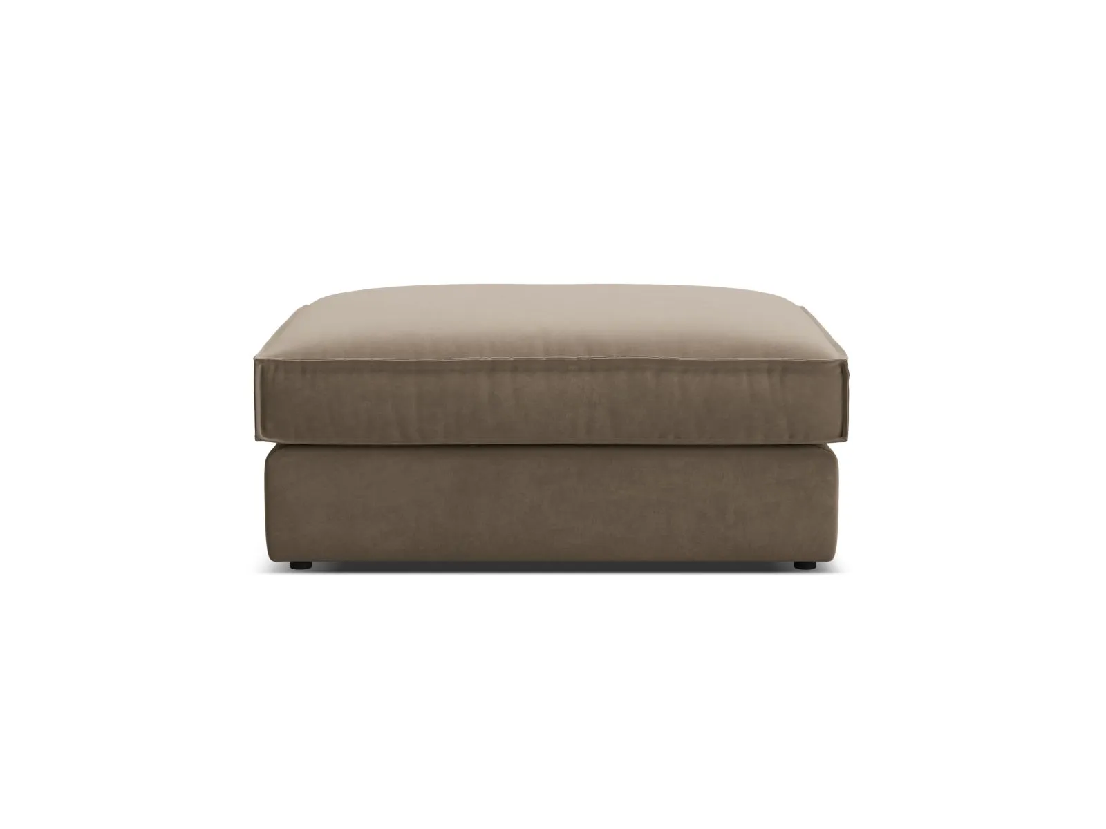 Pola Pouf aus Samt oder Strukturstoff, 103x78 cm - Image 11