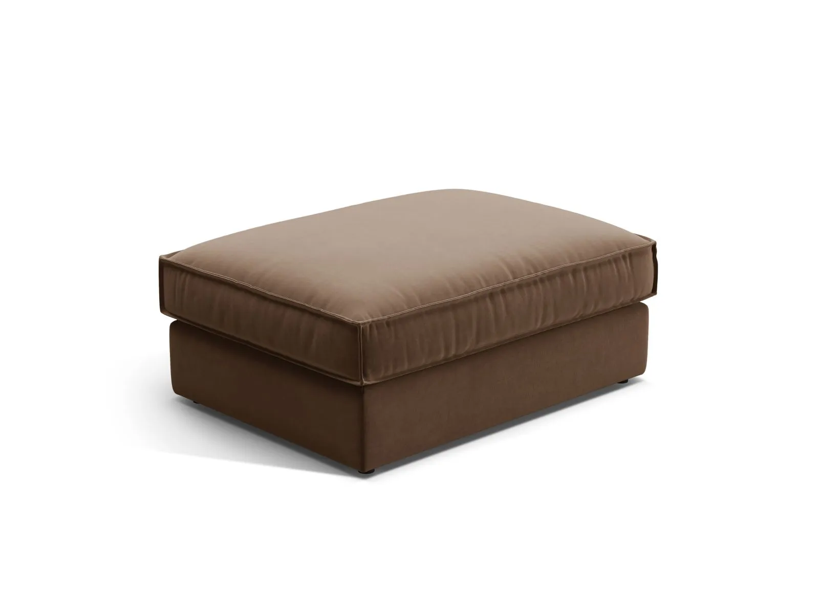 Pola Pouf aus Samt oder Strukturstoff, 103x78 cm - Image 13