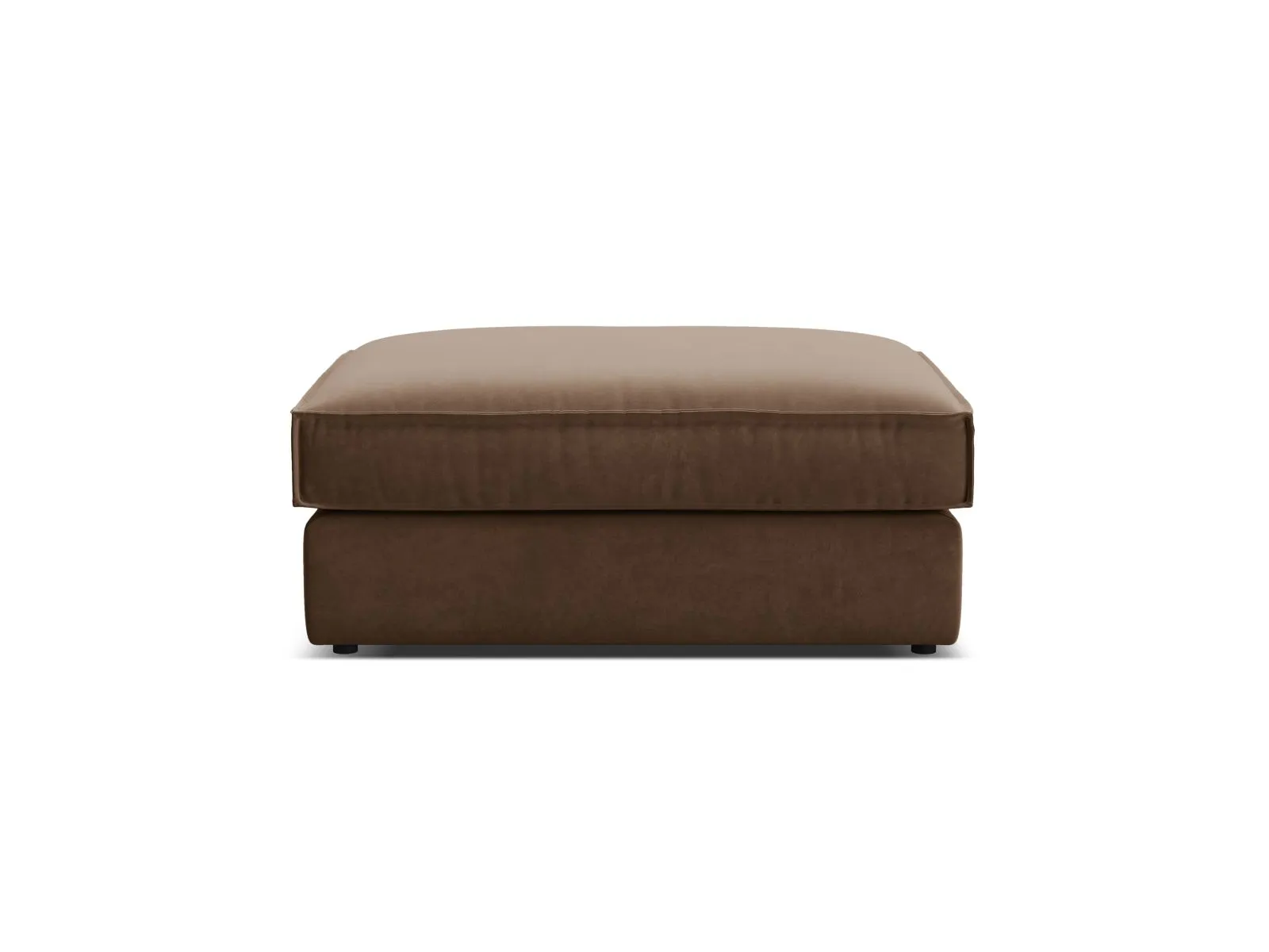Pola Pouf aus Samt oder Strukturstoff, 103x78 cm - Image 15