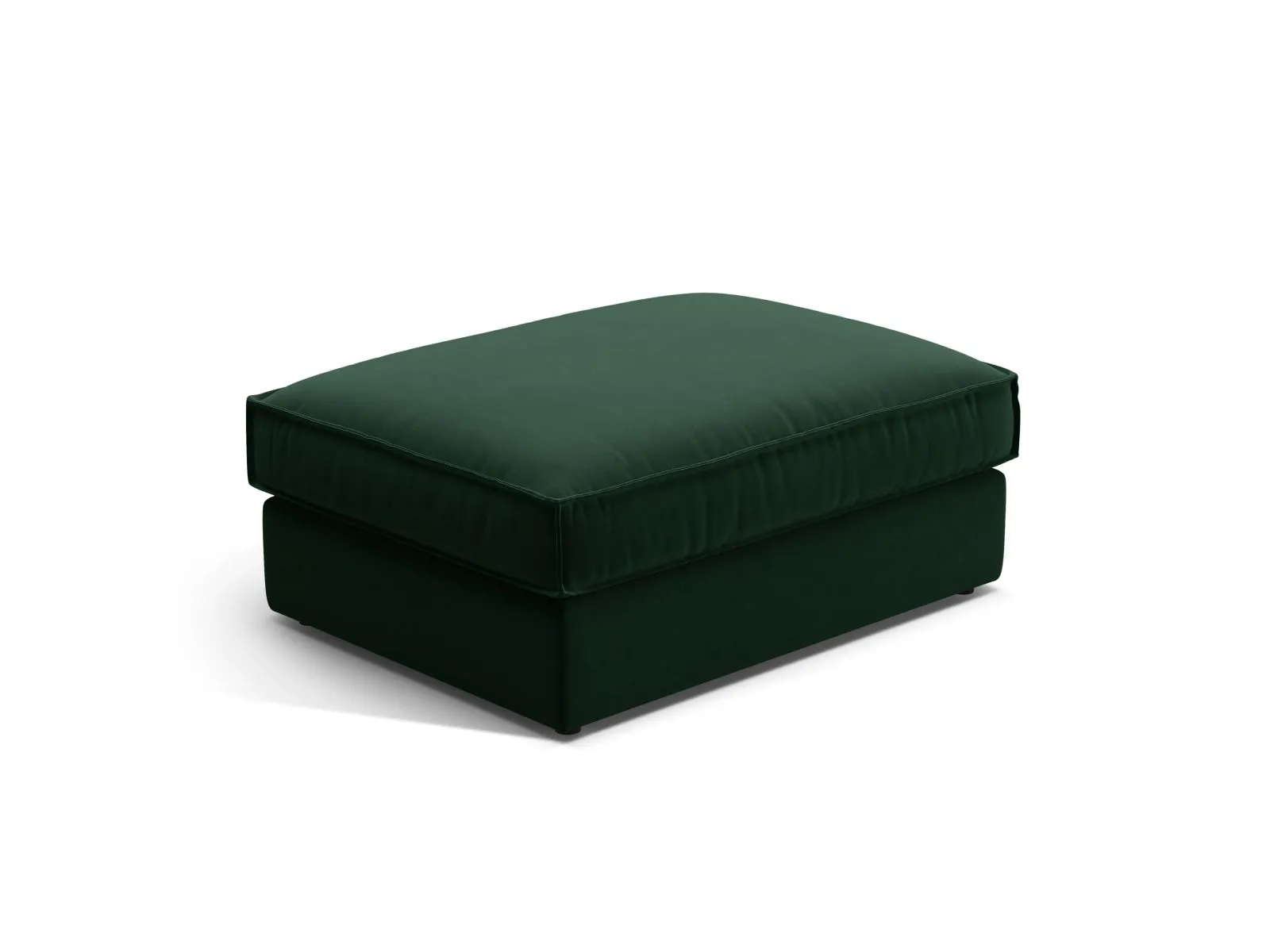Pola Pouf aus Samt oder Strukturstoff, 103x78 cm - Image 21