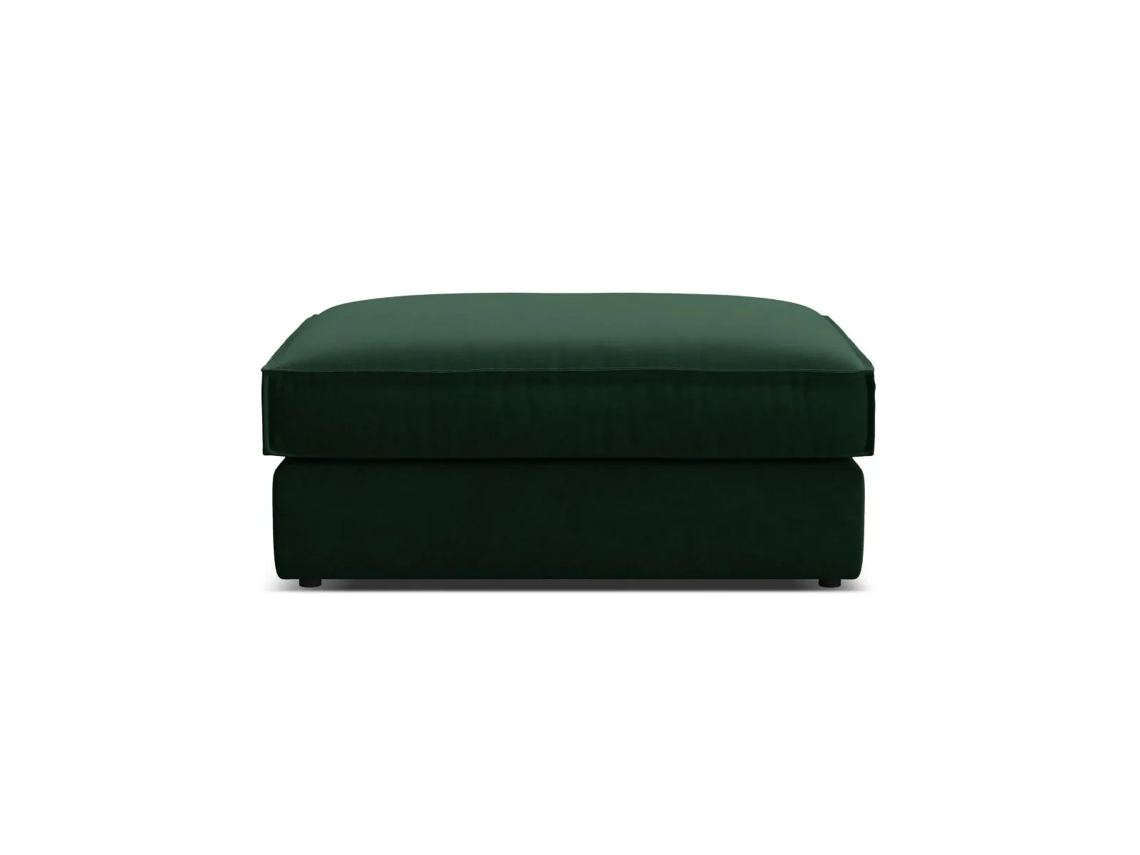 Pola Pouf aus Samt oder Strukturstoff, 103x78 cm - Image 23