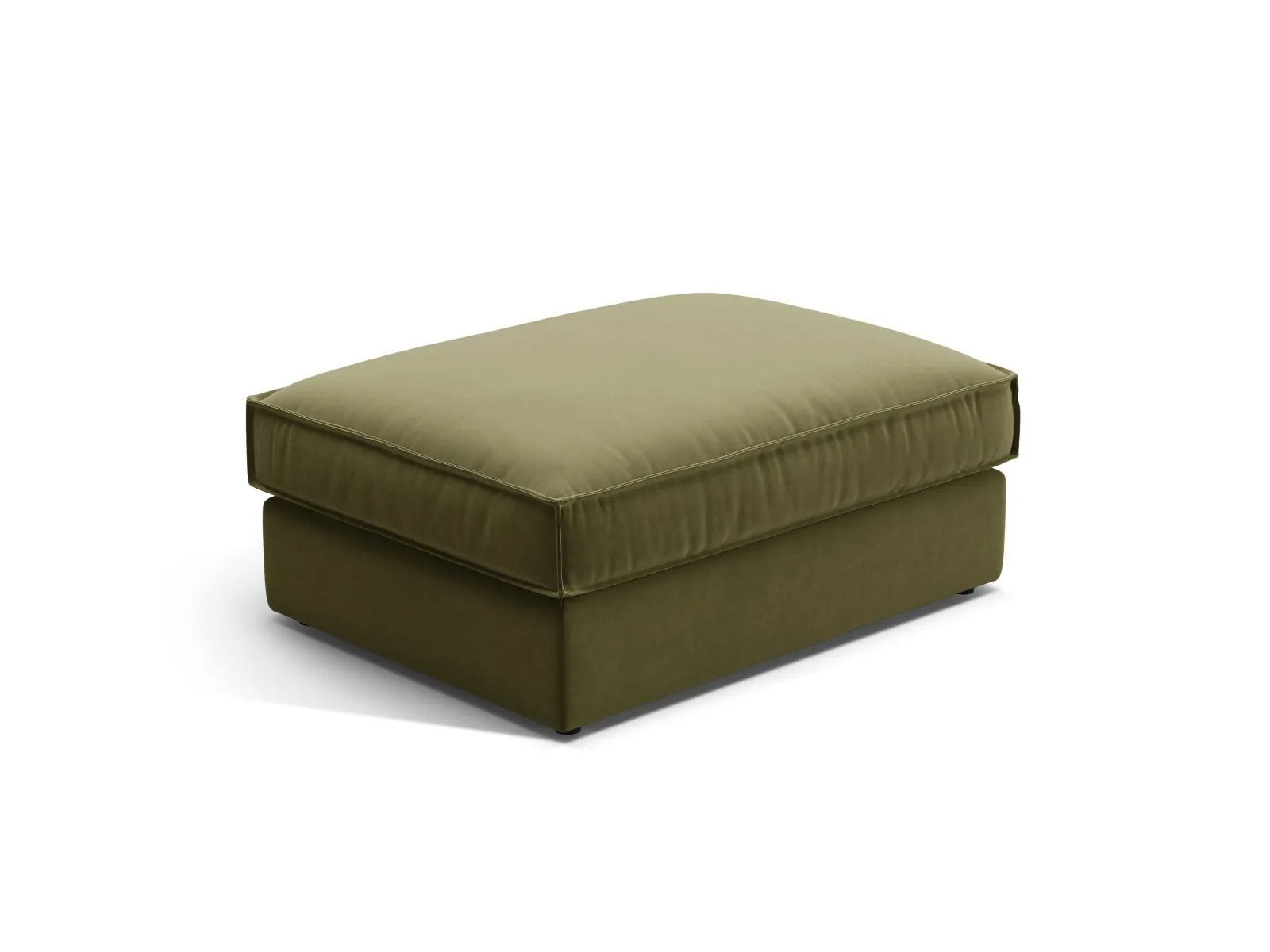 Pola Pouf aus Samt oder Strukturstoff, 103x78 cm - Image 25