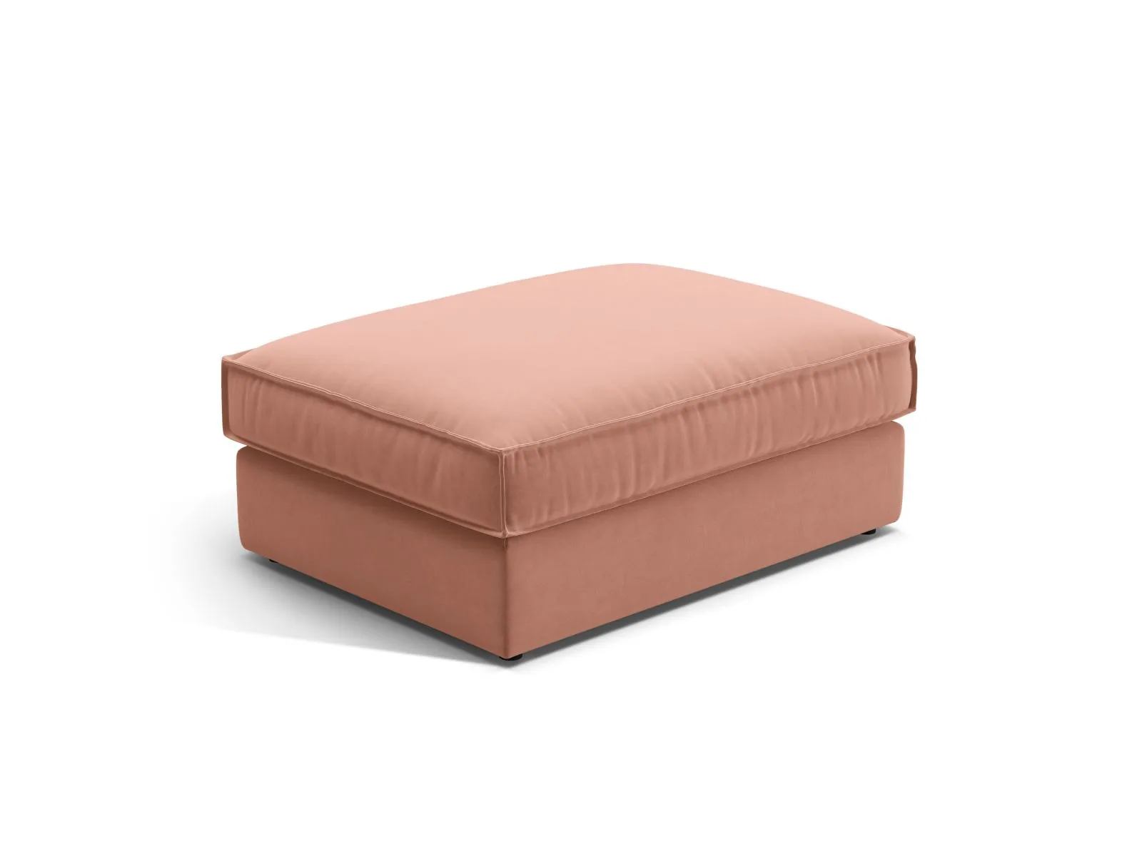 Pola Pouf aus Samt oder Strukturstoff, 103x78 cm - Image 29