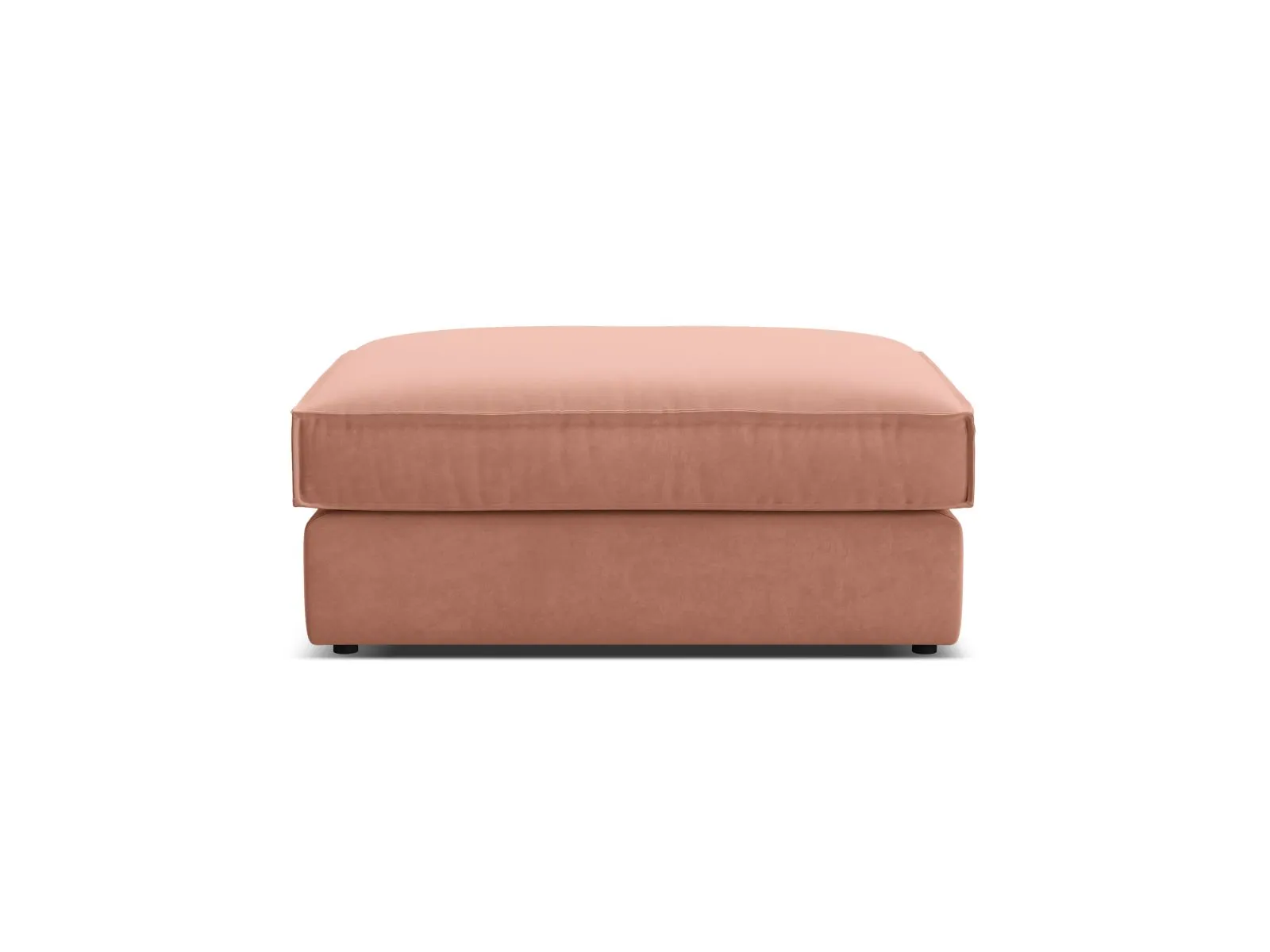Pola Pouf aus Samt oder Strukturstoff, 103x78 cm - Image 31