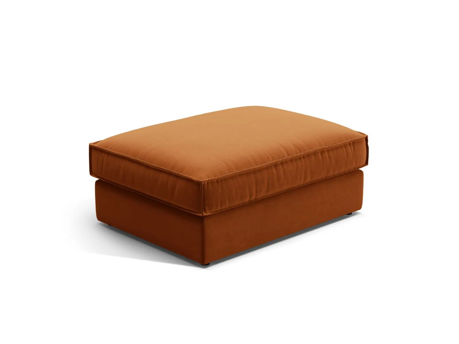 Pola Pouf aus Samt oder Strukturstoff, 103x78 cm - Image 33