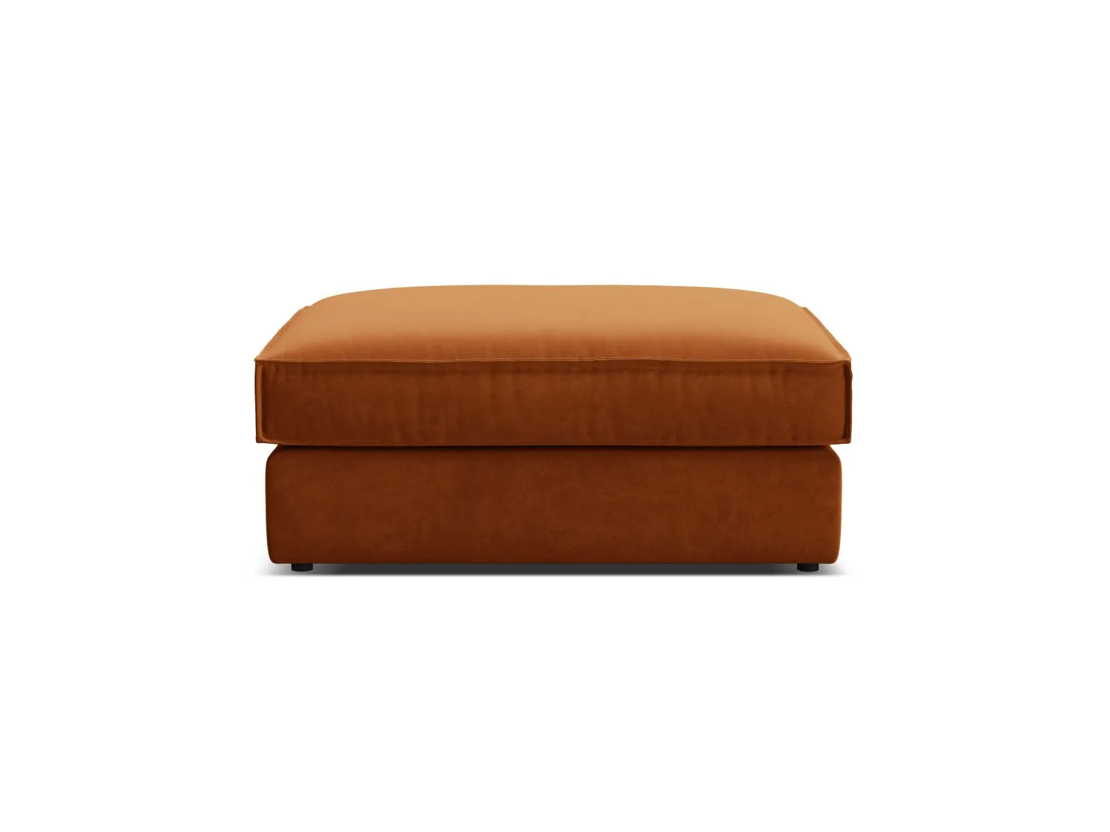 Pola Pouf aus Samt oder Strukturstoff, 103x78 cm - Image 35