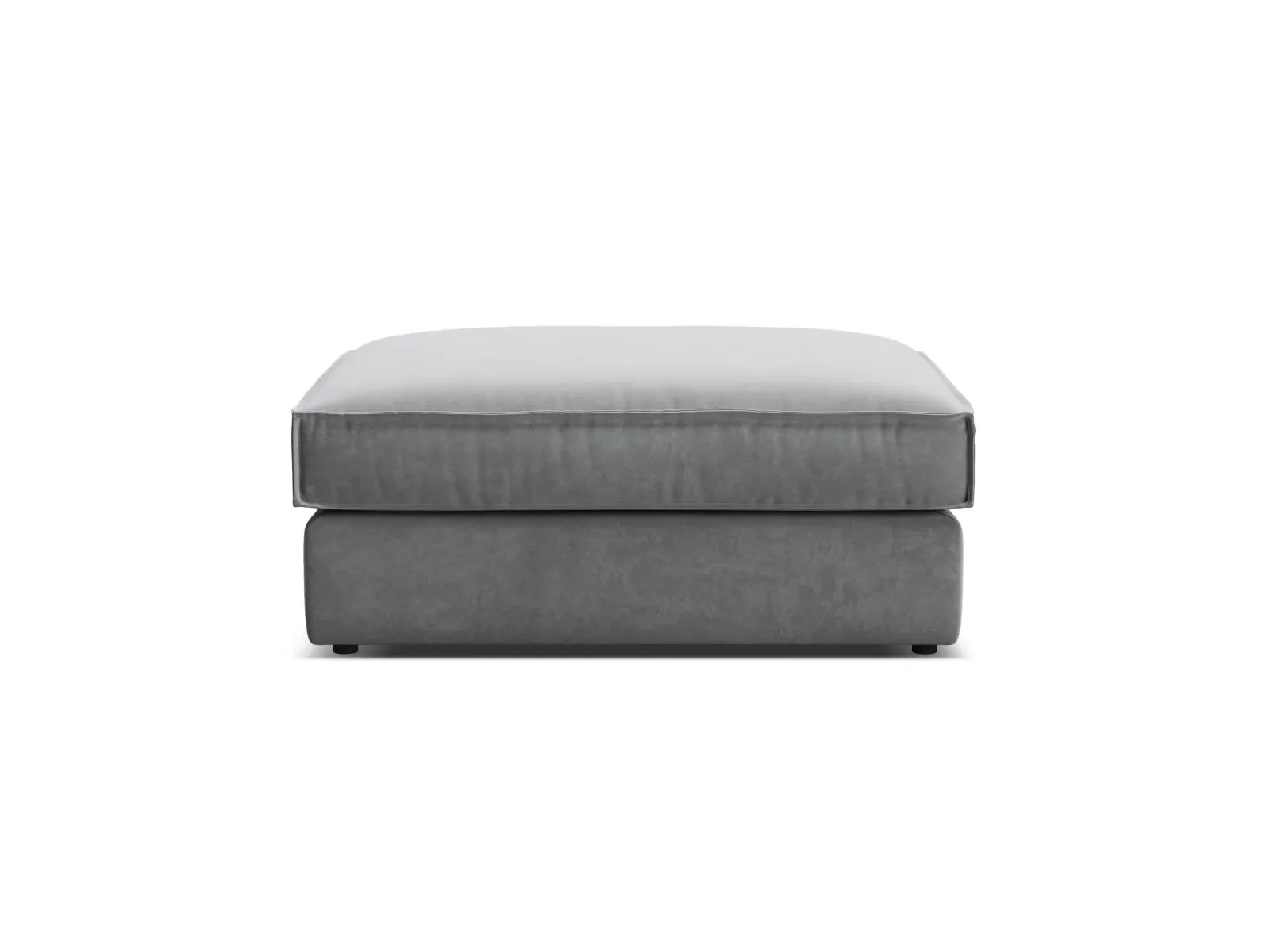 Pola Pouf aus Samt oder Strukturstoff, 103x78 cm - Image 39